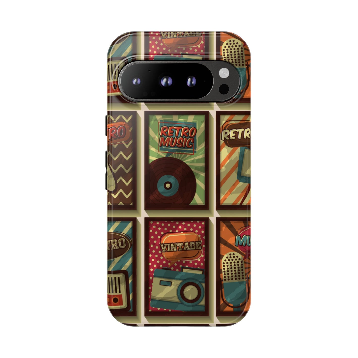 Retro Vintage Poster Phone Case β Aesthetic Nostalgic Design for iPhone, Samsung & Google Pixel