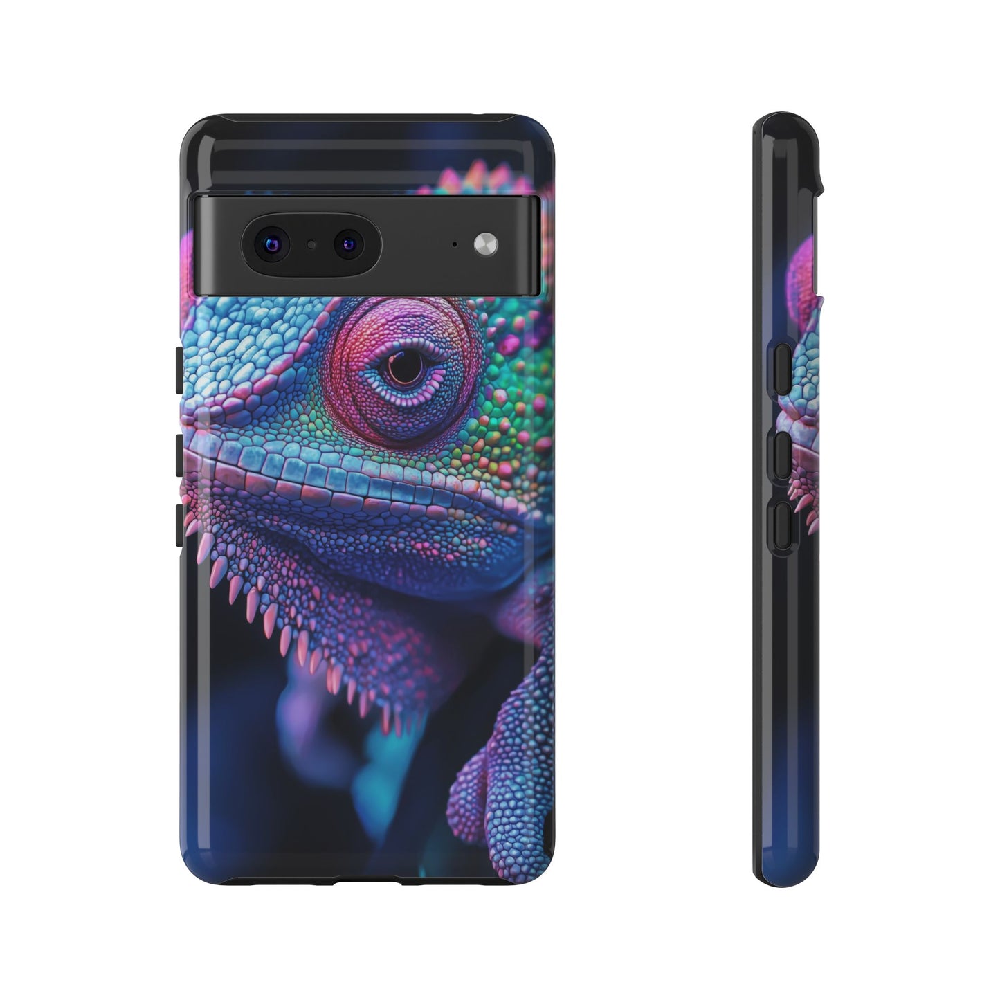 Color Shift Chameleon – Vibrant Reptile Skin Phone Case for iPhone, Pixel & Samsung
