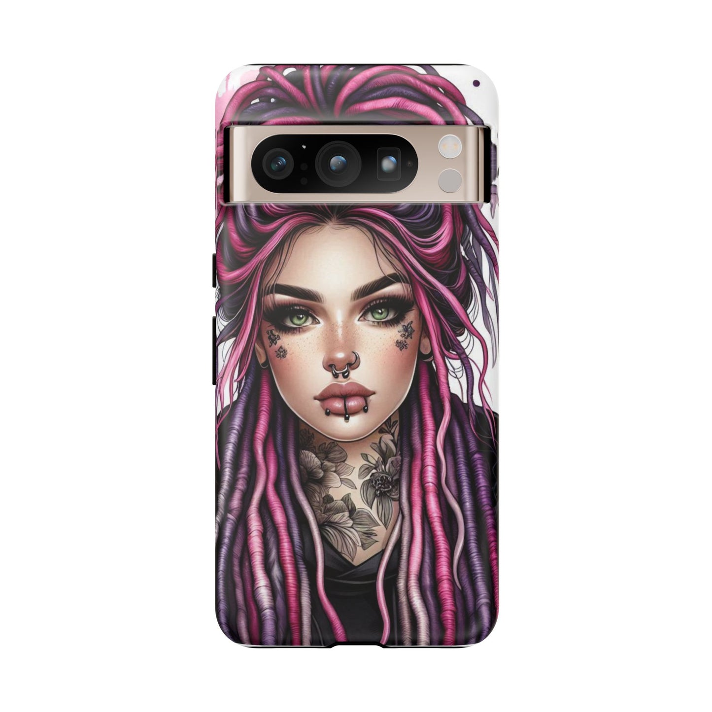 Neon Gothic Beauty Mobile Case
