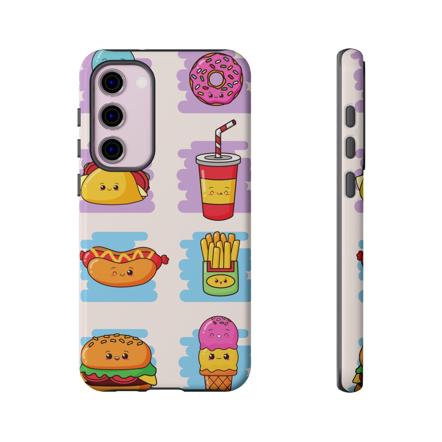 Kawaii Fast Food Phone Case β Cute & Fun Design for iPhone, Samsung, Google Pixel