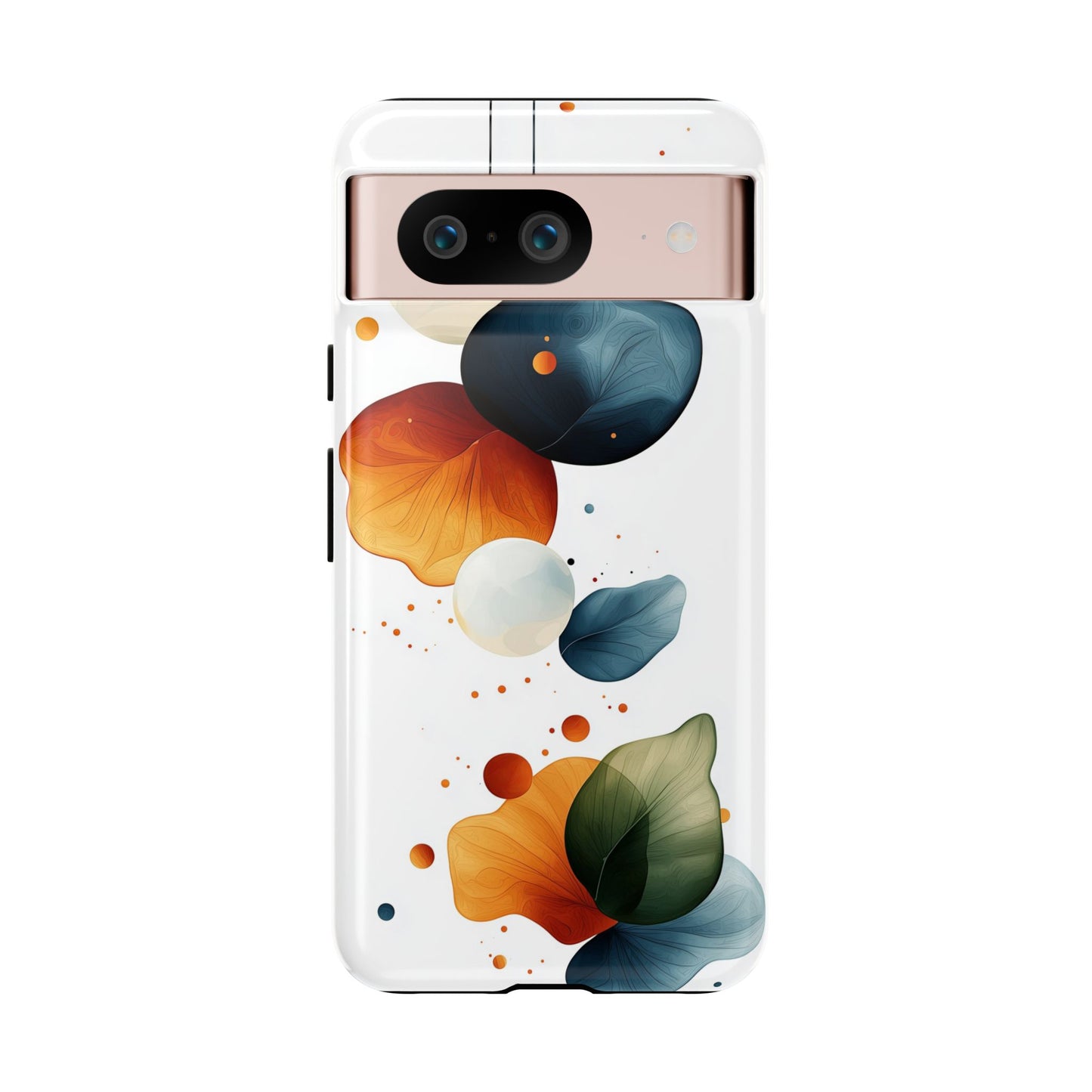 Orbital Bloom – Abstract Nature-Inspired Phone Case for iPhone, Google Pixel, Samsung