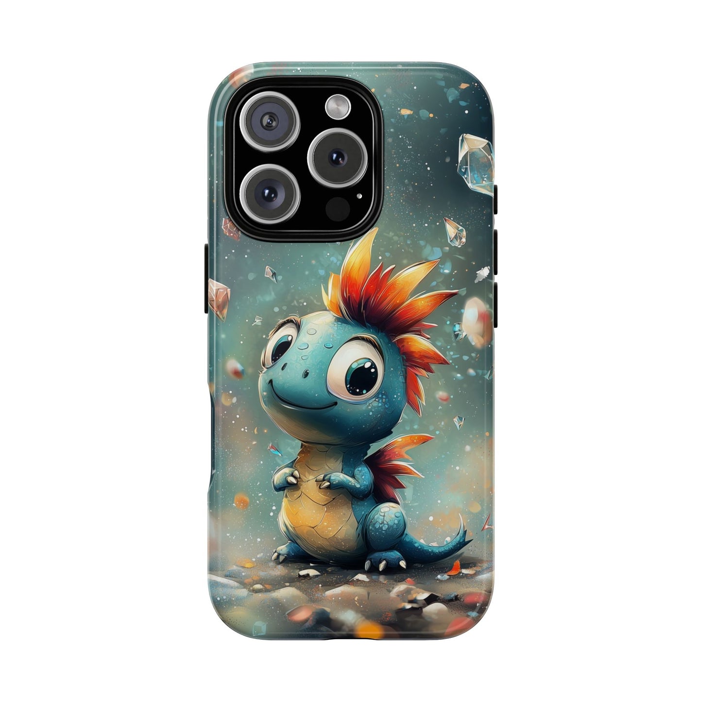 Crystal Hatchling β Enchanted Baby Dragon Phone Case for iPhone, Samsung, Google Pixel