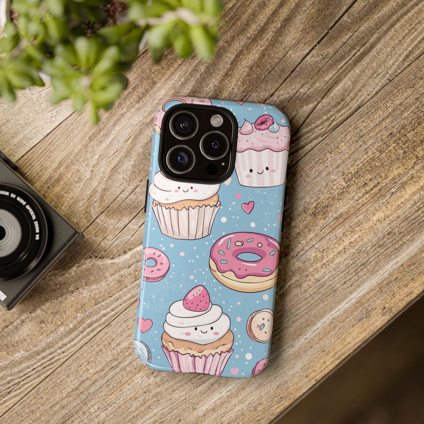 Pastel Kawaii Treats: Anime Dessert Phone Case for iPhone, Samsung, Google Pixel