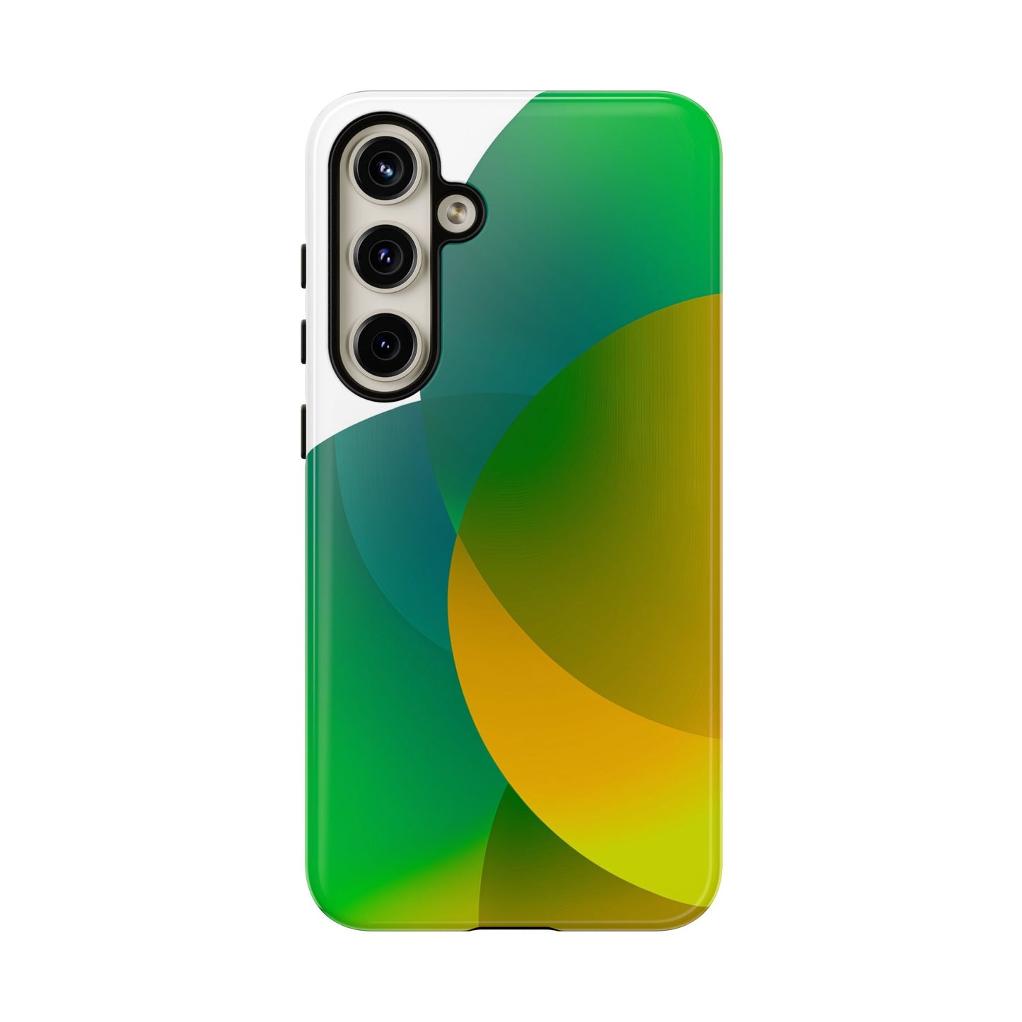 Verdant Bloom – Abstract Gradient Phone Case for iPhone, Samsung & Pixel