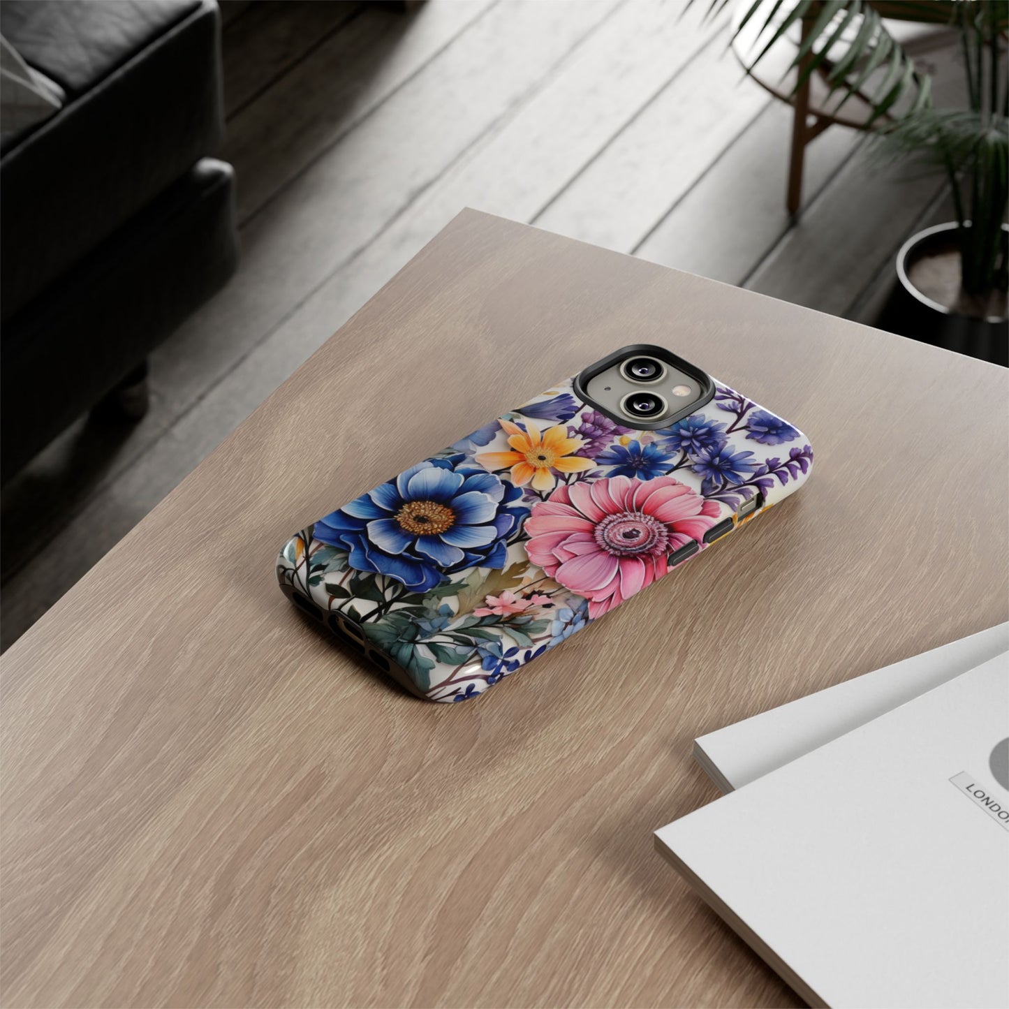 Elegant Floral Bouquet Mobile Case – Vibrant Botanical Art
