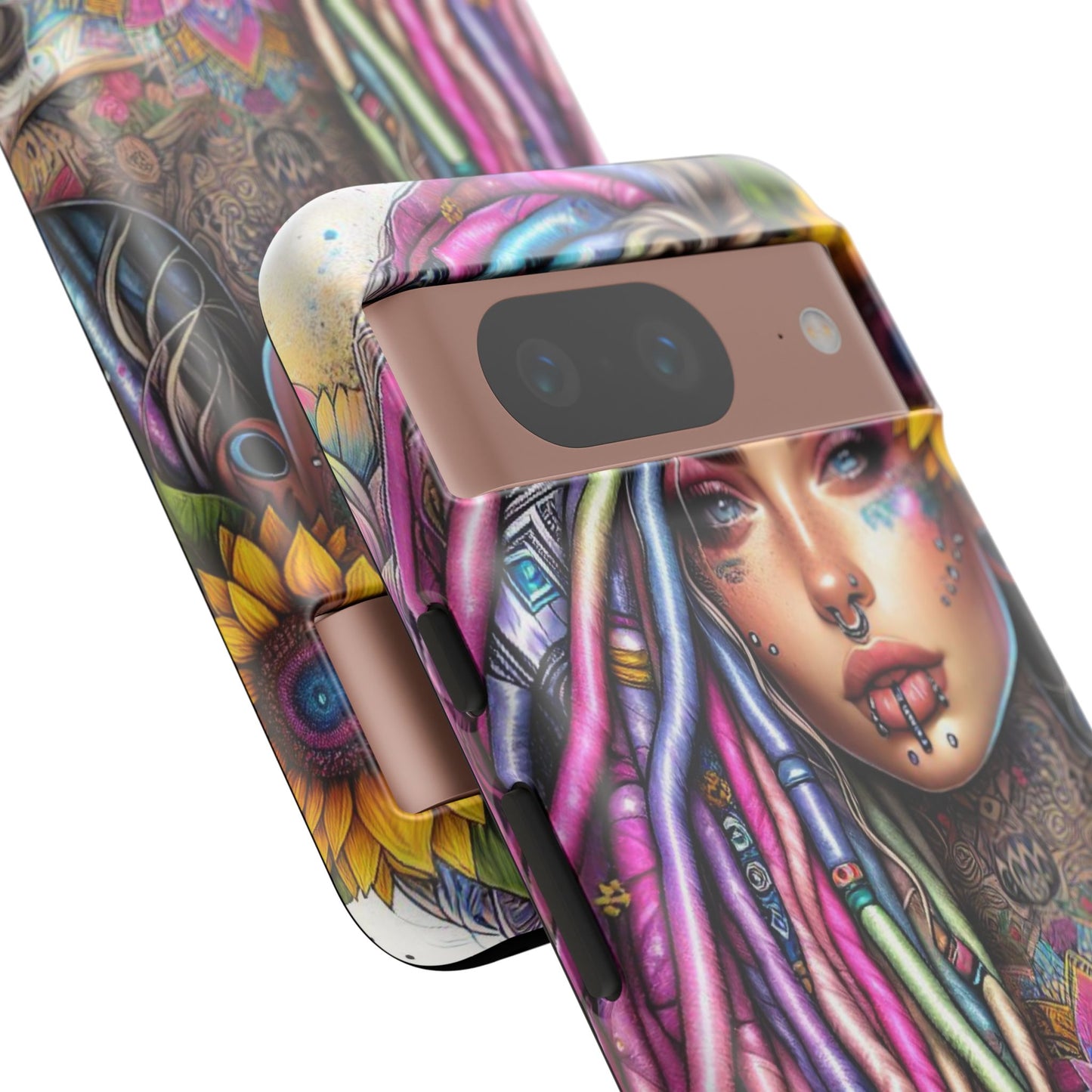 Boho Mandala Goddess – Ethereal Tattoo Art Mobile Cover