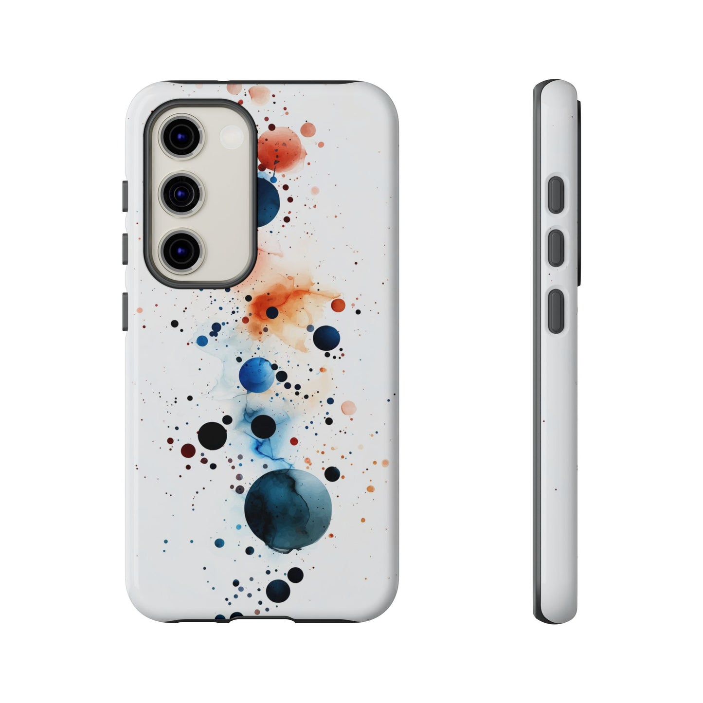 Celestial Splash" – Watercolor Abstract Phone Case for iPhone, google Pixel & Samsung