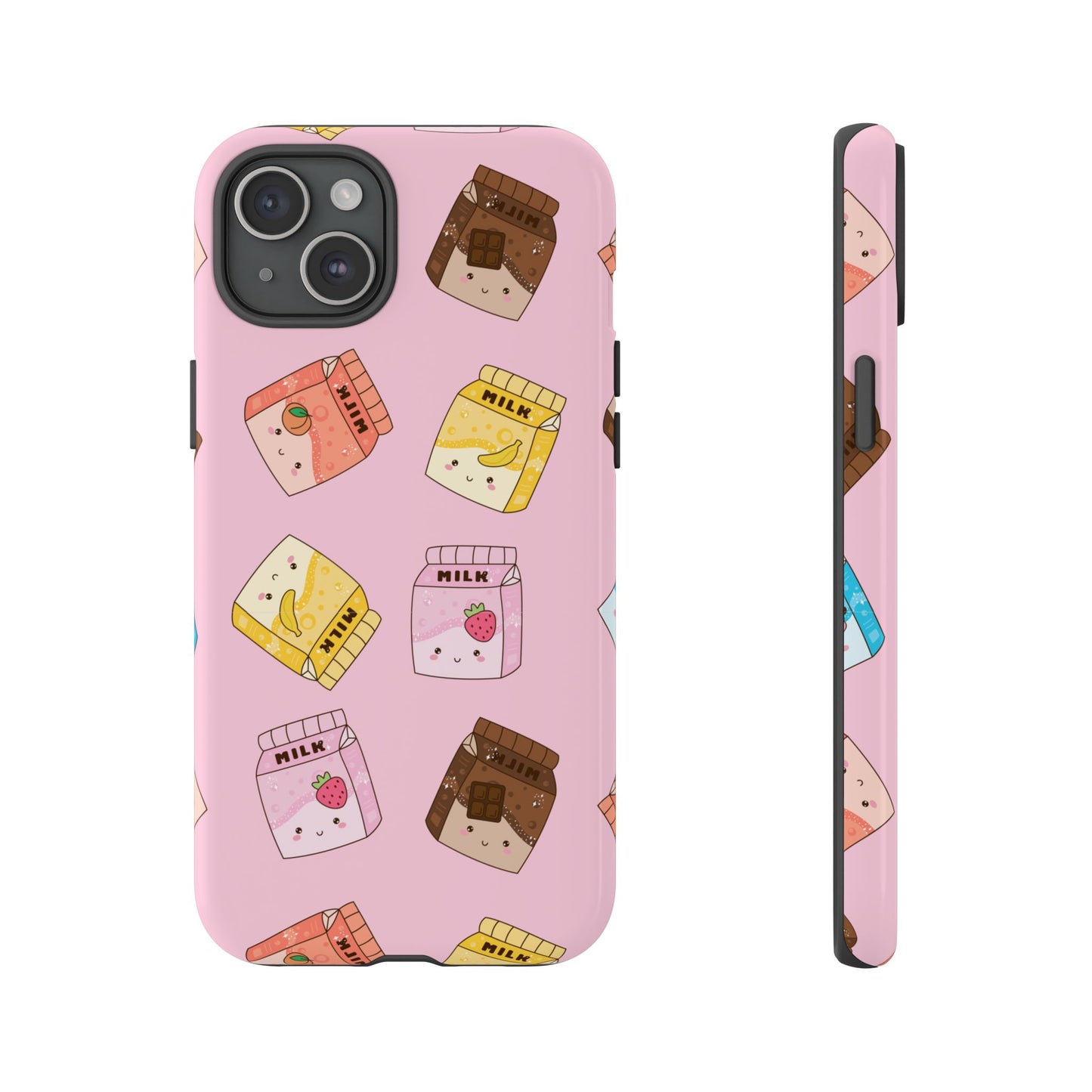 Kawaii Milk Carton Phone Case for iPhone, Google Pixel, Samsung