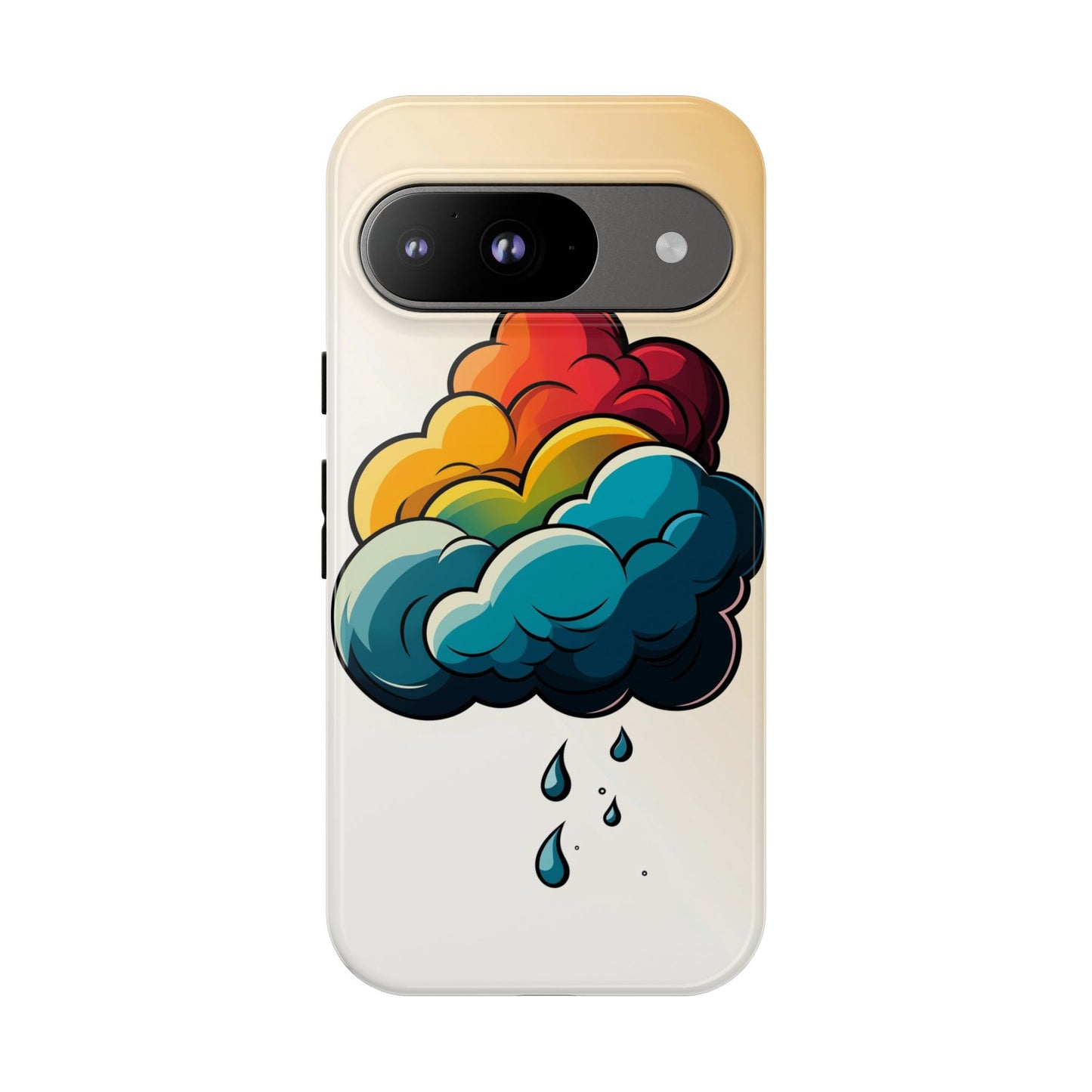 Whimsical Anime Cloud Phone Case for iPhone, Samsung, Google Pixel