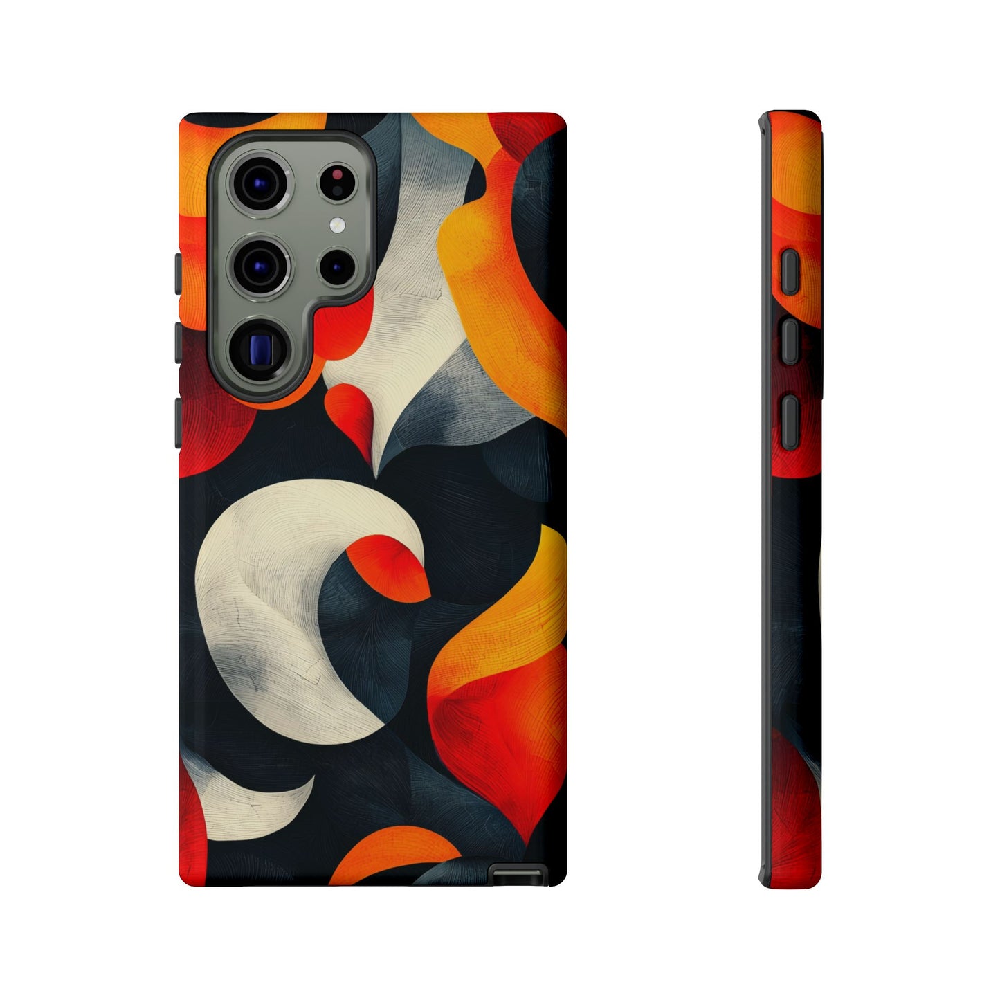 Molten Flow – Abstract Flame Phone Case for iPhone, Samsung & Pixel