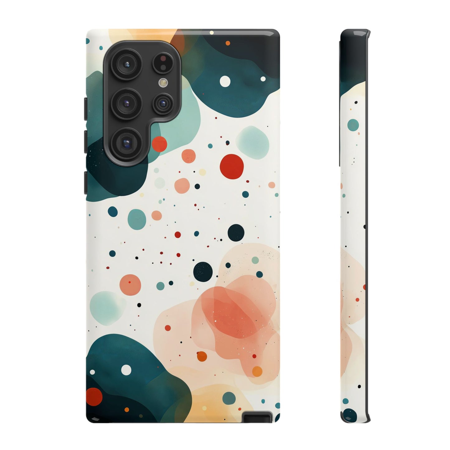 Cosmic Bloom – Abstract Orb Pattern Phone Case – iPhone, Google Pixel, Samsung