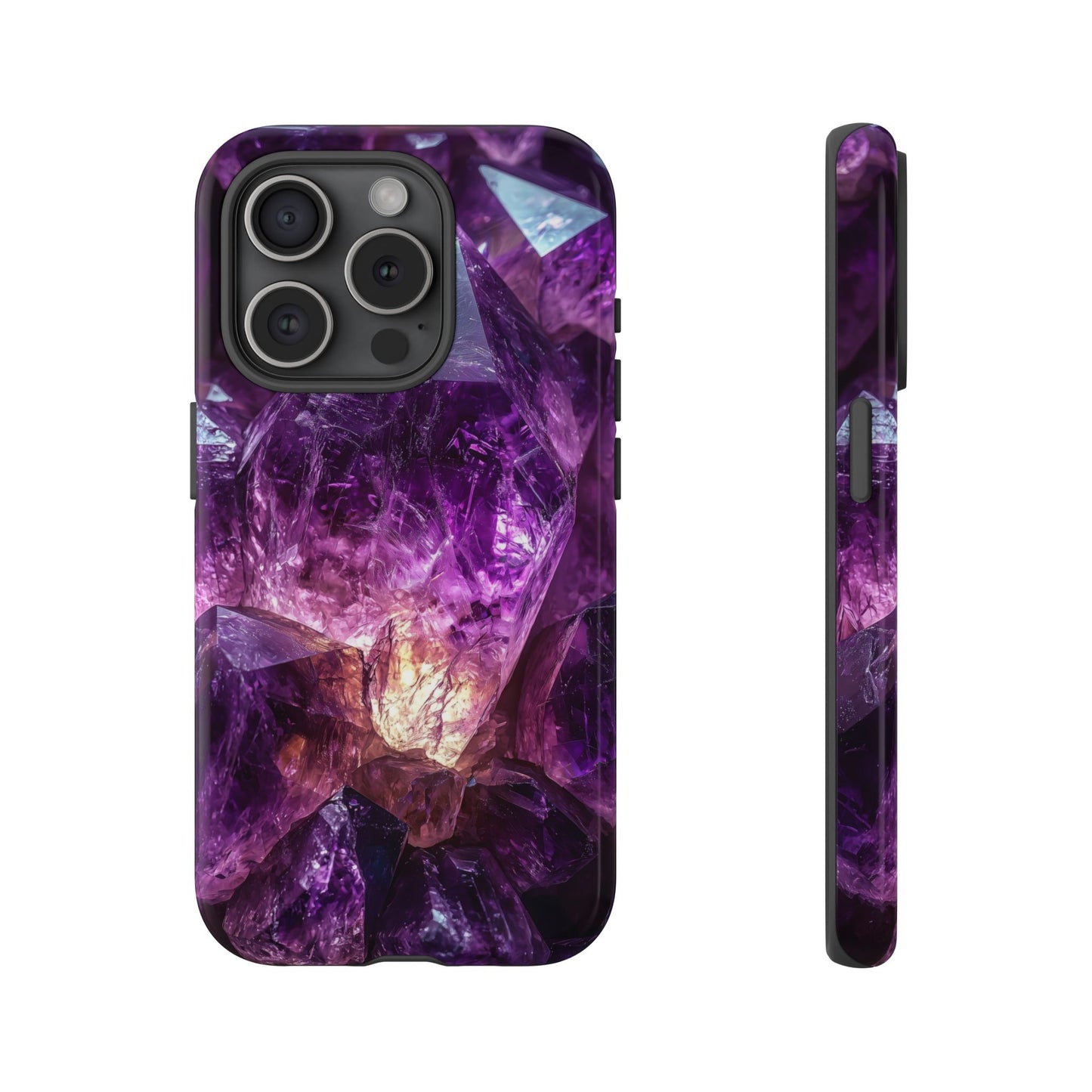 Royal Amethyst Stones Phone Case for iPhone, Samsung & Google Pixel