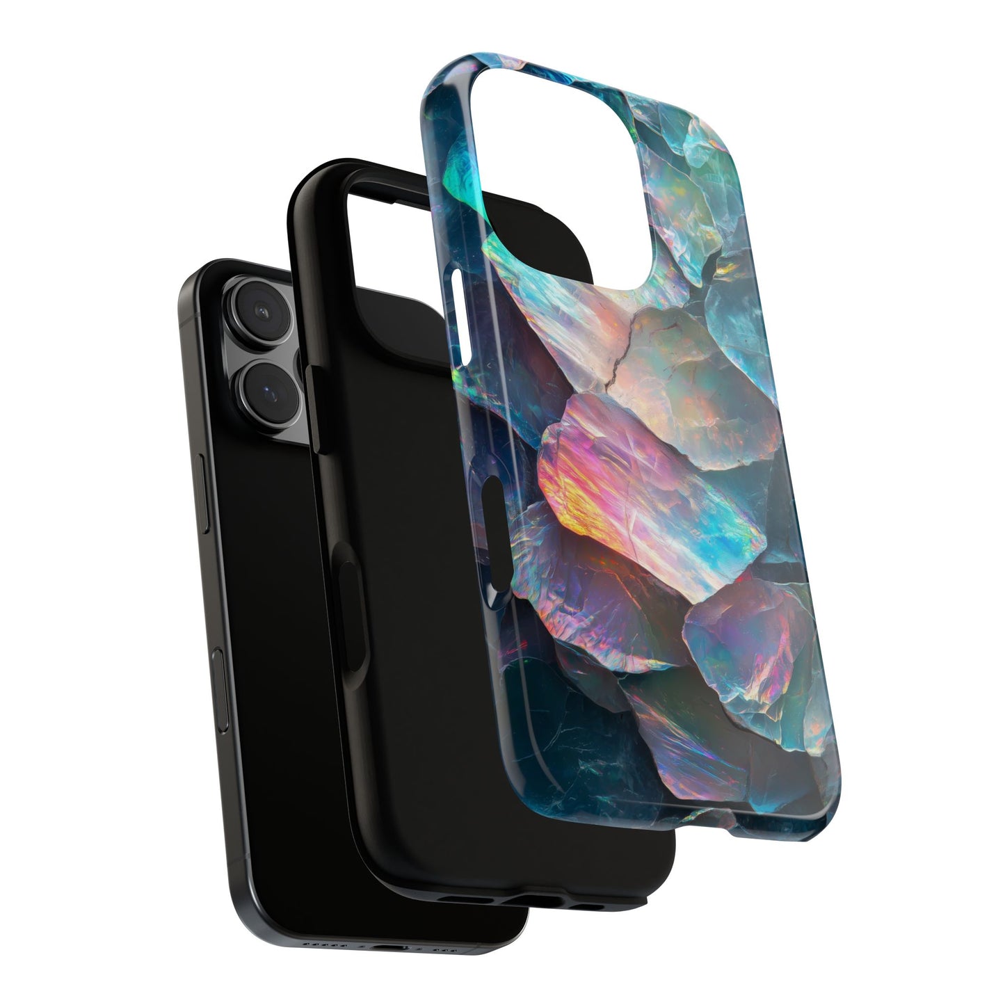 Iridescent Opal Shard Phone Case for iPhone, Samsung & Google Pixel