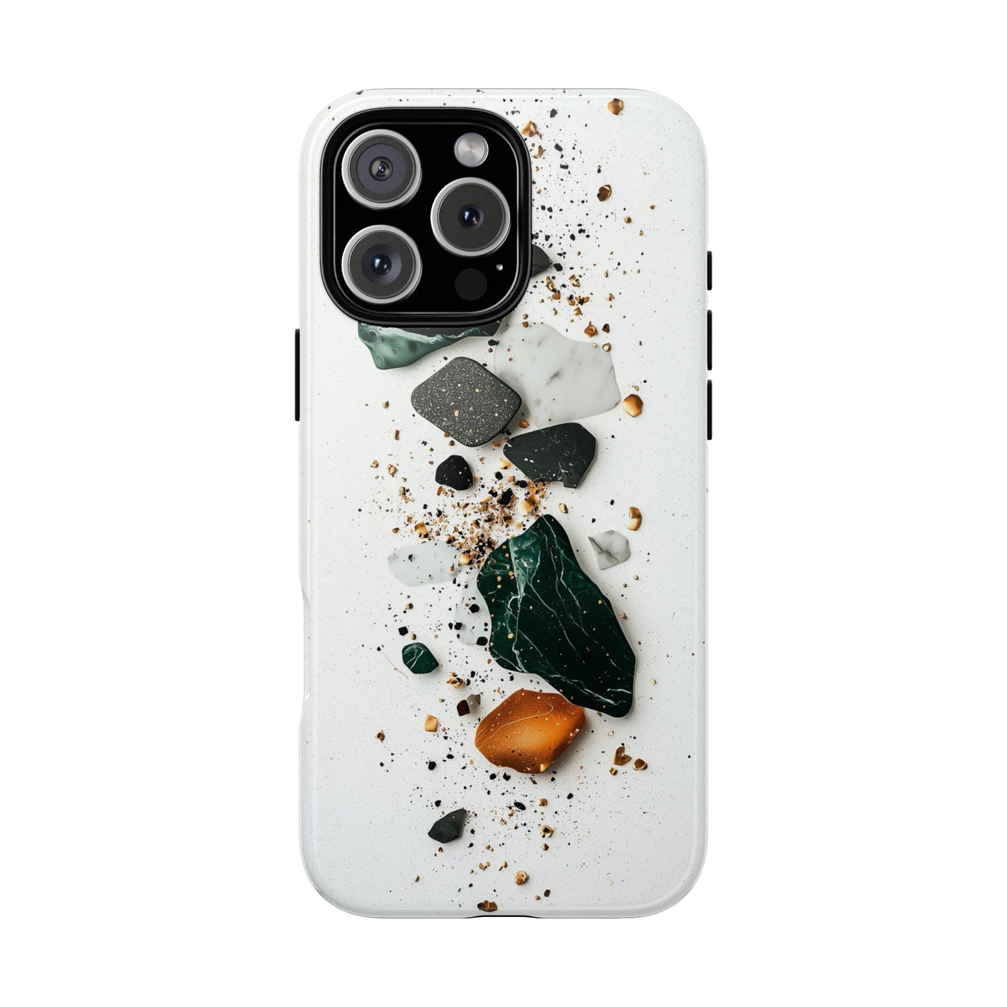 Modern Terrazzo Luxe – Fragment Art Phone Case for iPhone, google Pixel & Samsung