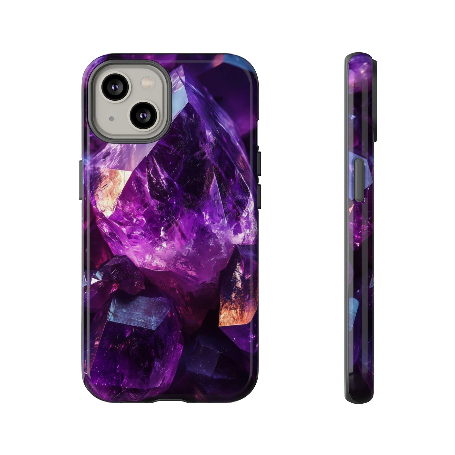 Royal Amethyst Stones Crystals Phone Case for iPhone, Samsung & Google Pixel