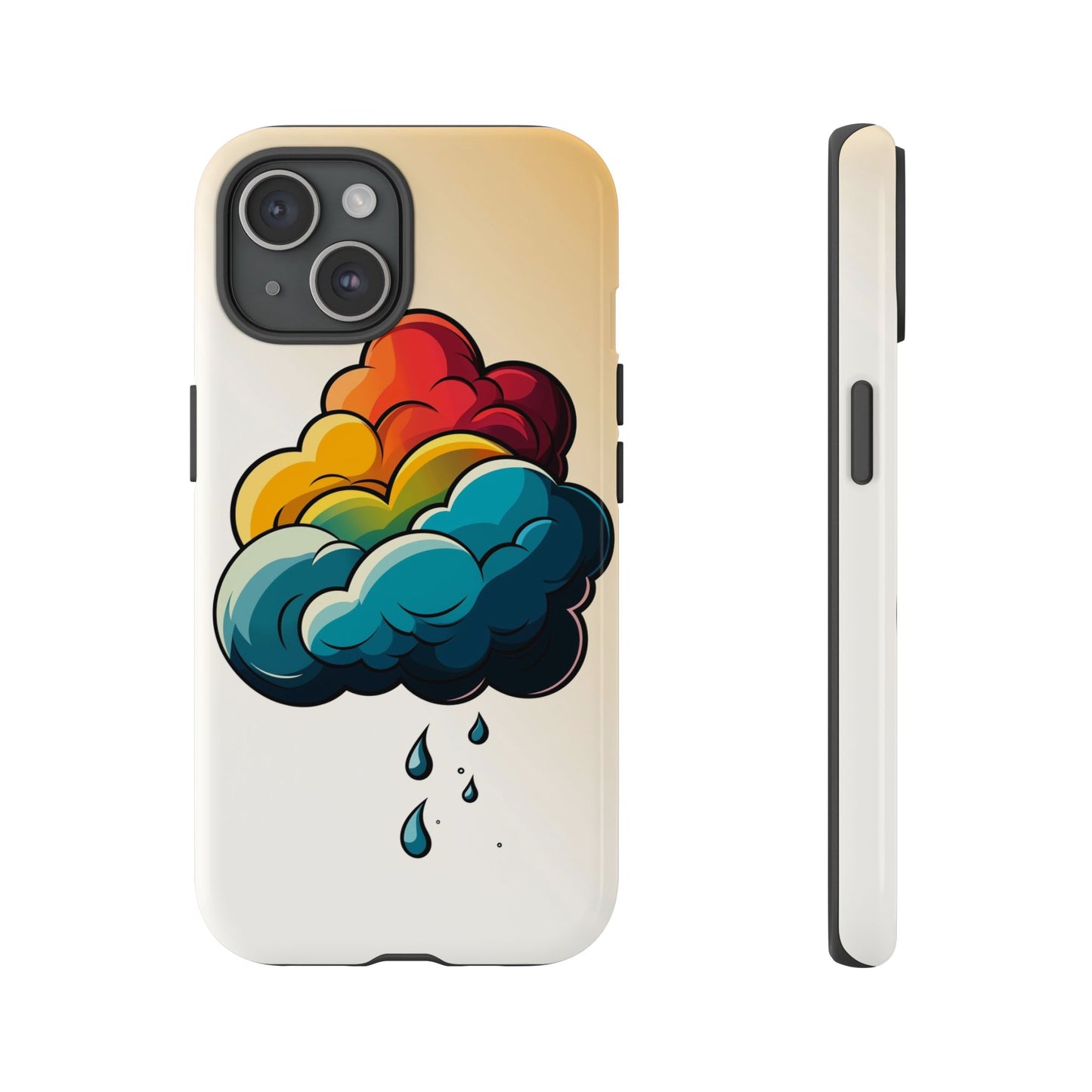 Whimsical Anime Cloud Phone Case for iPhone, Samsung, Google Pixel