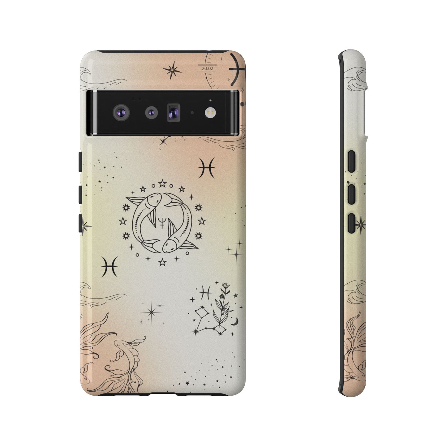 Pisces Zodiac Sign Phone Case β Dreamy & Artistic Cover for iPhone, Samsung & Google Pixel