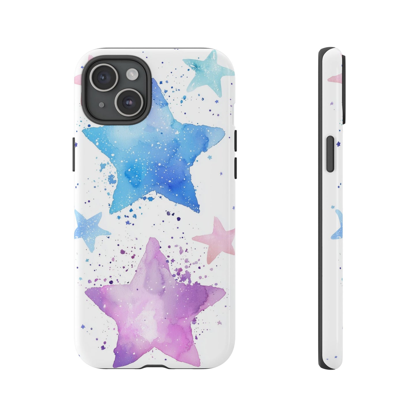 Stardust Whimsy Watercolor Phone Case for iPhone, google Pixel & Samsung