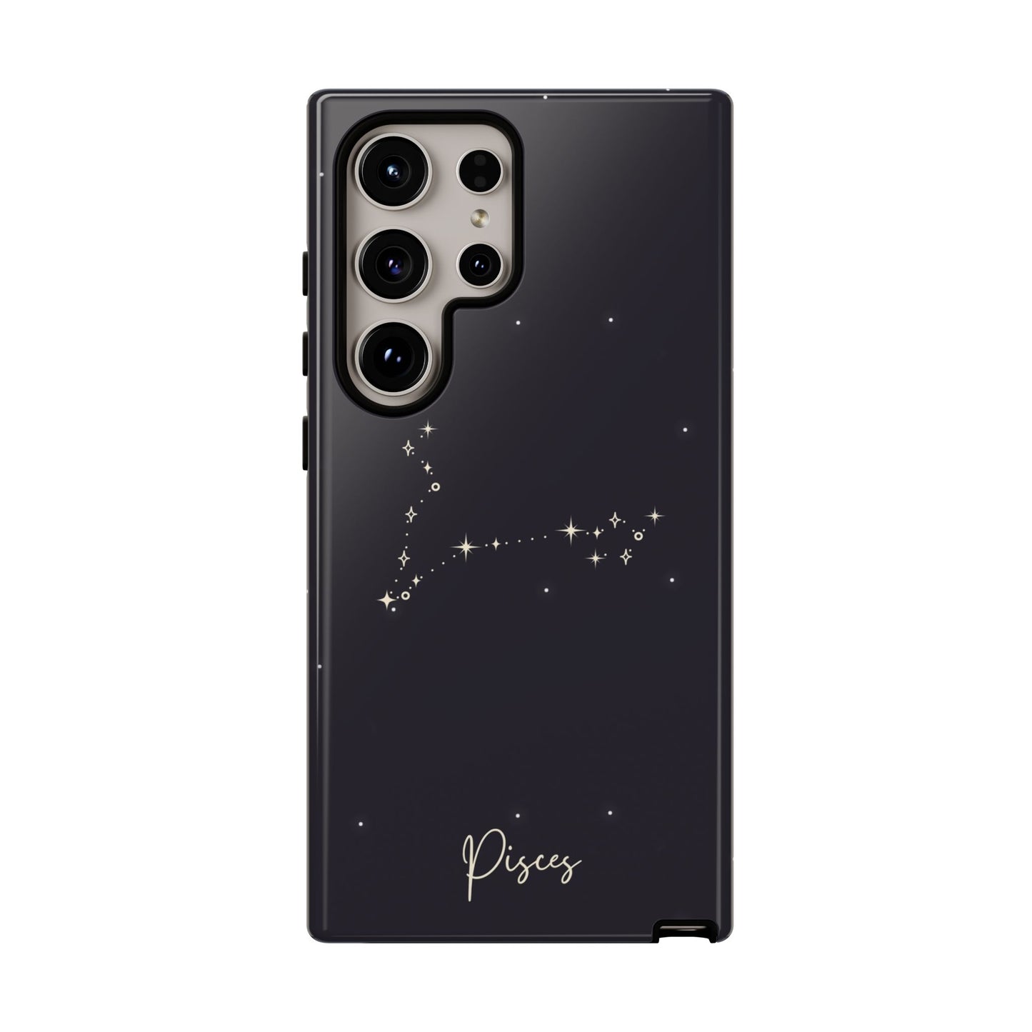 Pisces Dreamy Zodiac Constellation Phone Case – Cosmic Starscape Look– Cosmic Style for iPhone, Samsung & Google Pixel