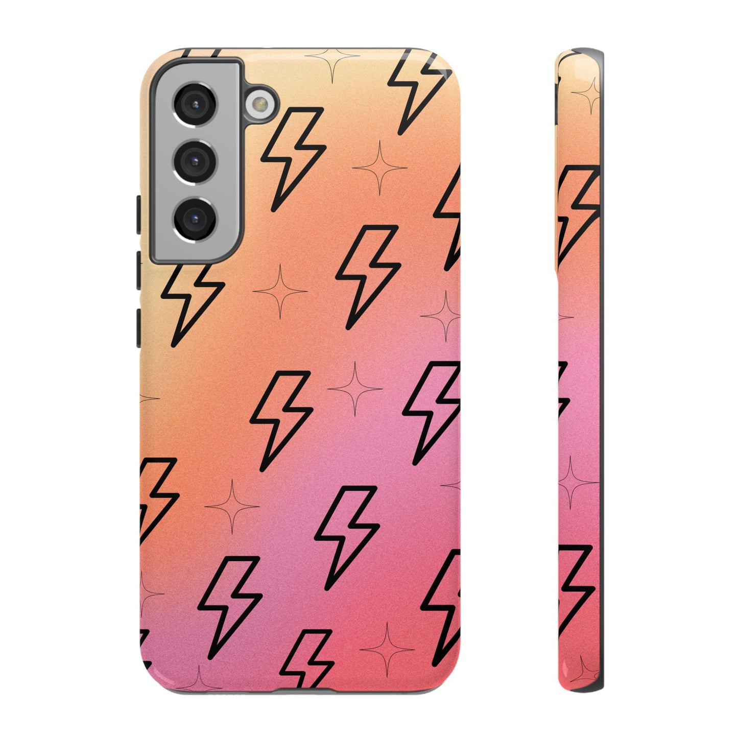 Retro Thunder Phone Case ⚡ Vintage Aesthetic for iPhone, Samsung & Pixel