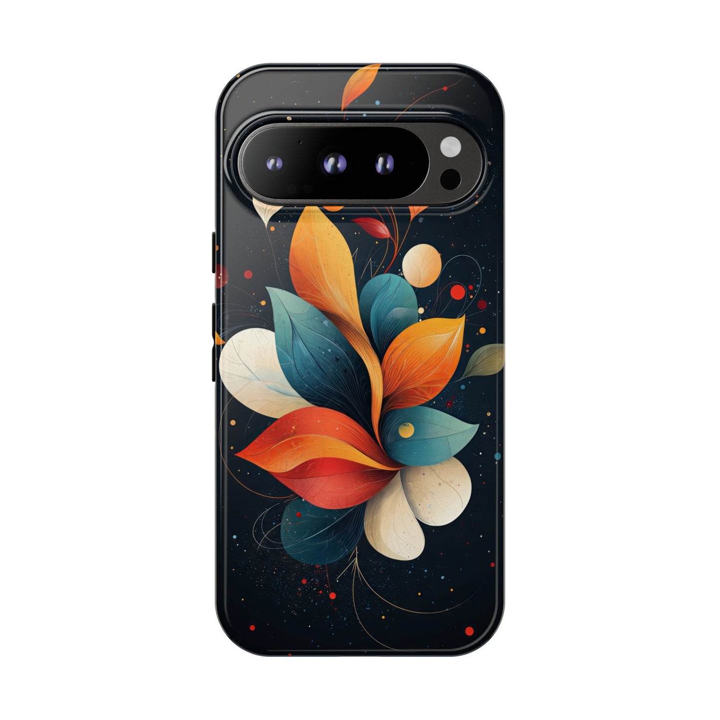 Midnight Bloom – Cosmic Floral Phone Case for iPhone, Pixel & Samsung