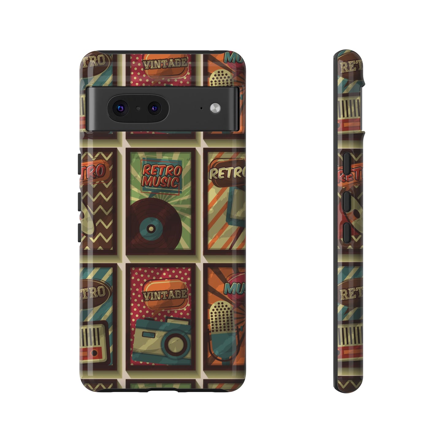 Retro Vintage Poster Phone Case β Aesthetic Nostalgic Design for iPhone, Samsung & Google Pixel