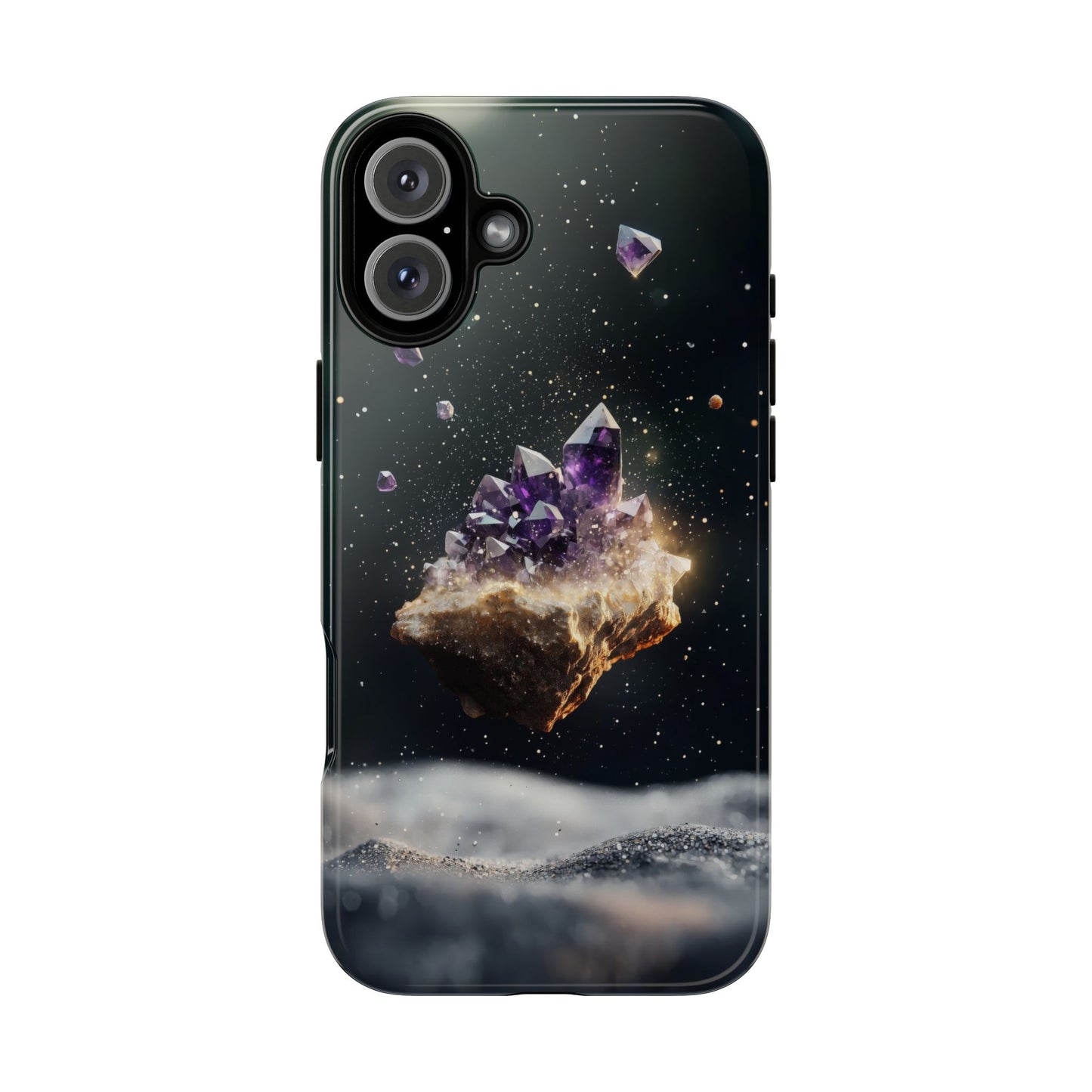Mystic Amethyst Stones Phone Case for iPhone, Samsung & Google Pixel