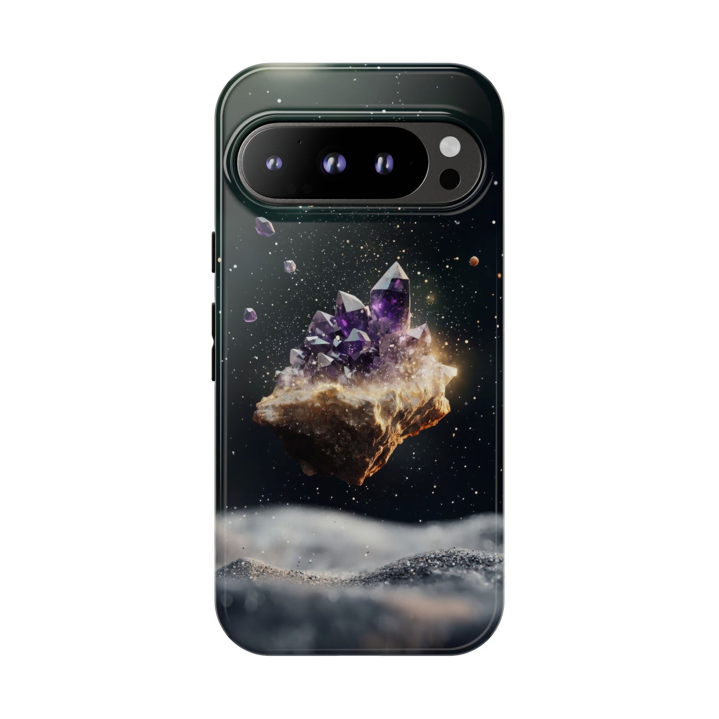 Mystic Amethyst Stones Phone Case for iPhone, Samsung & Google Pixel