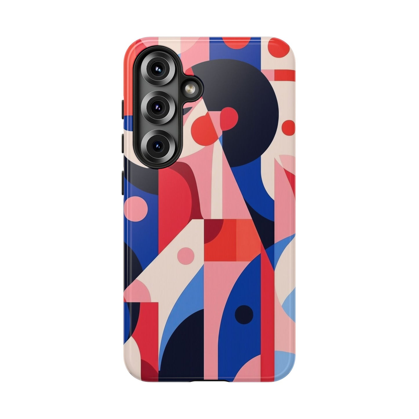Modern Muse – Bold Abstract Portrait Phone Case for iPhone, Samsung & Pixel