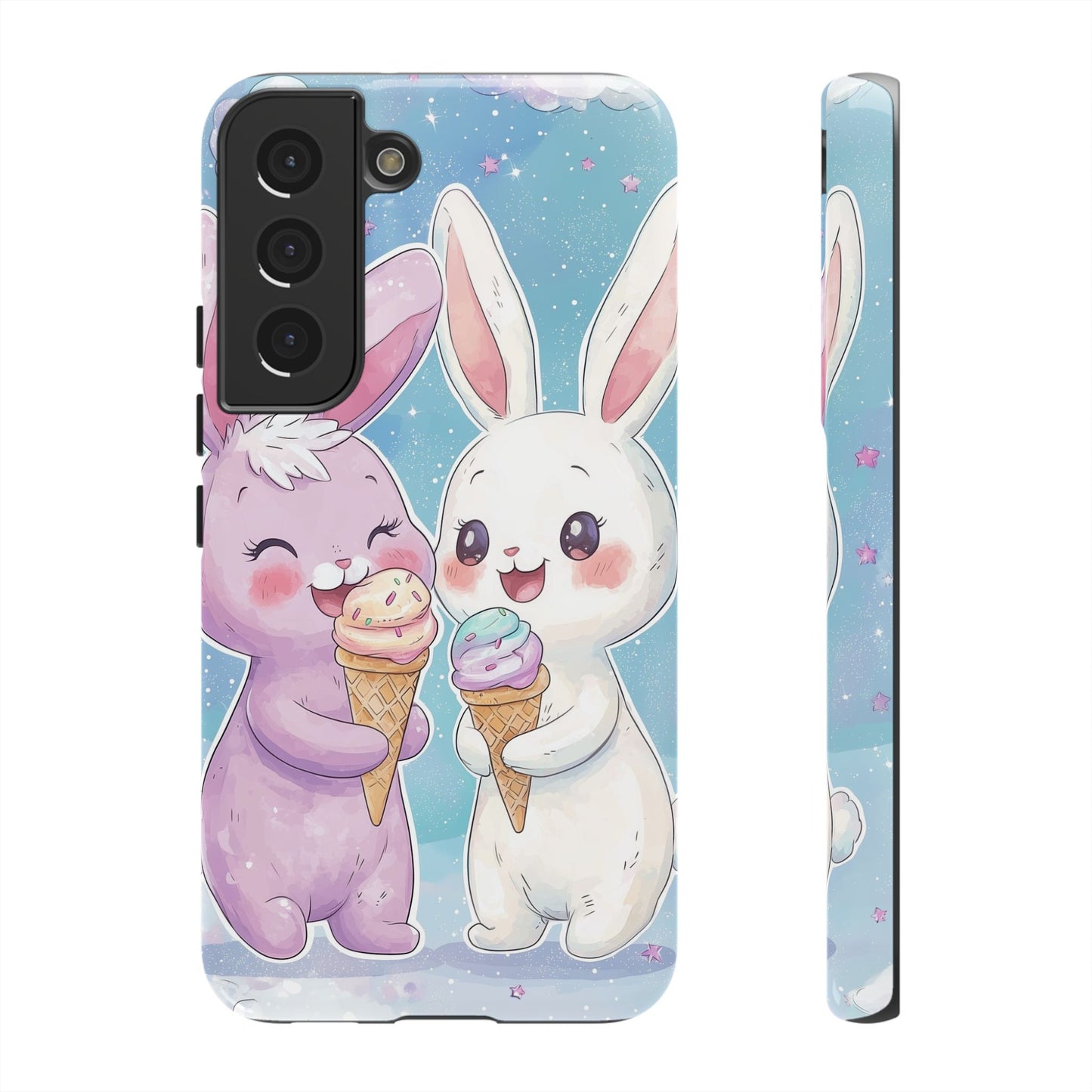Sweet Bunny Bliss - Kawaii Anime Phone Case for iPhone, Samsung, Google Pixel