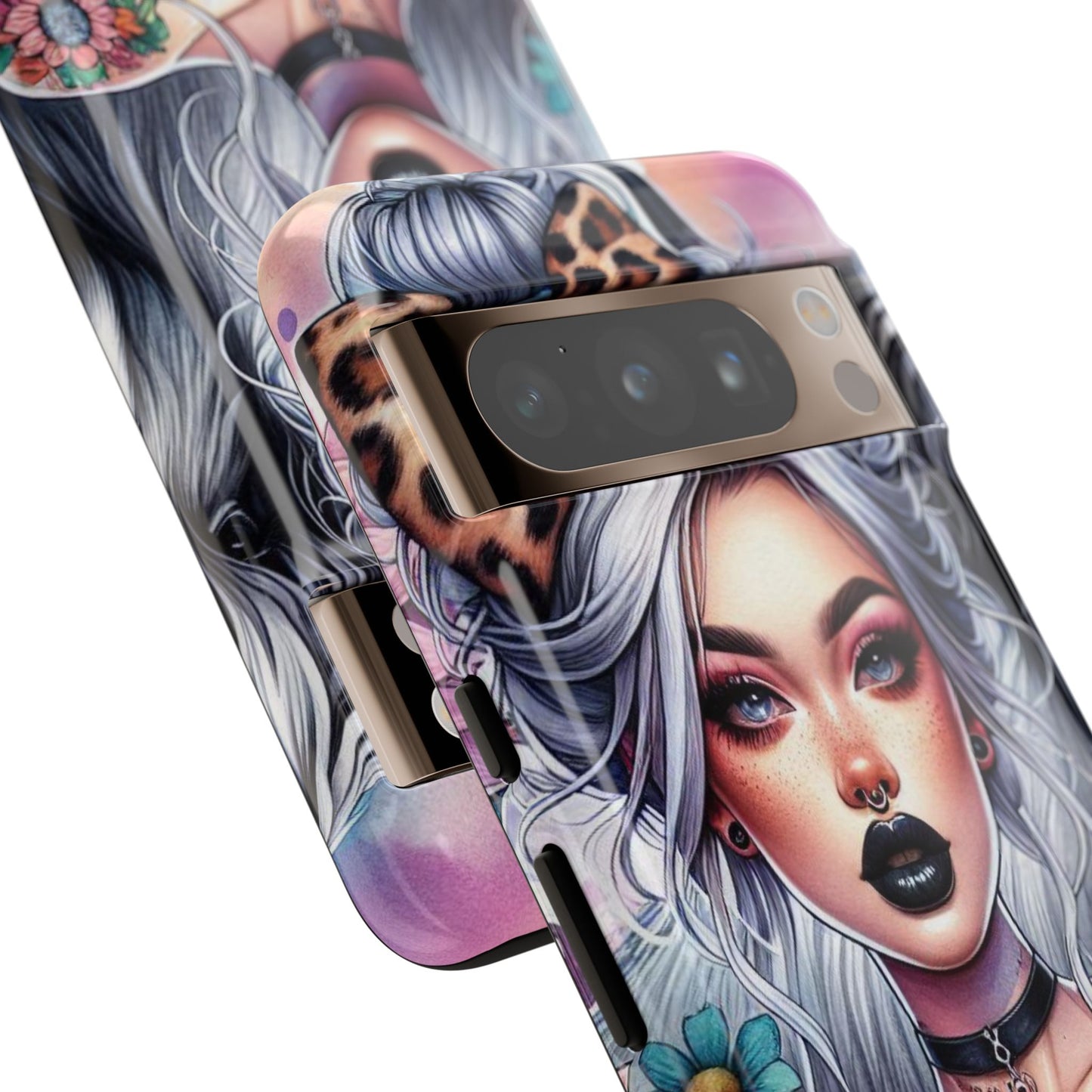 Wild Spirit – Gothic Chic & Nature Fusion Mobile Cover