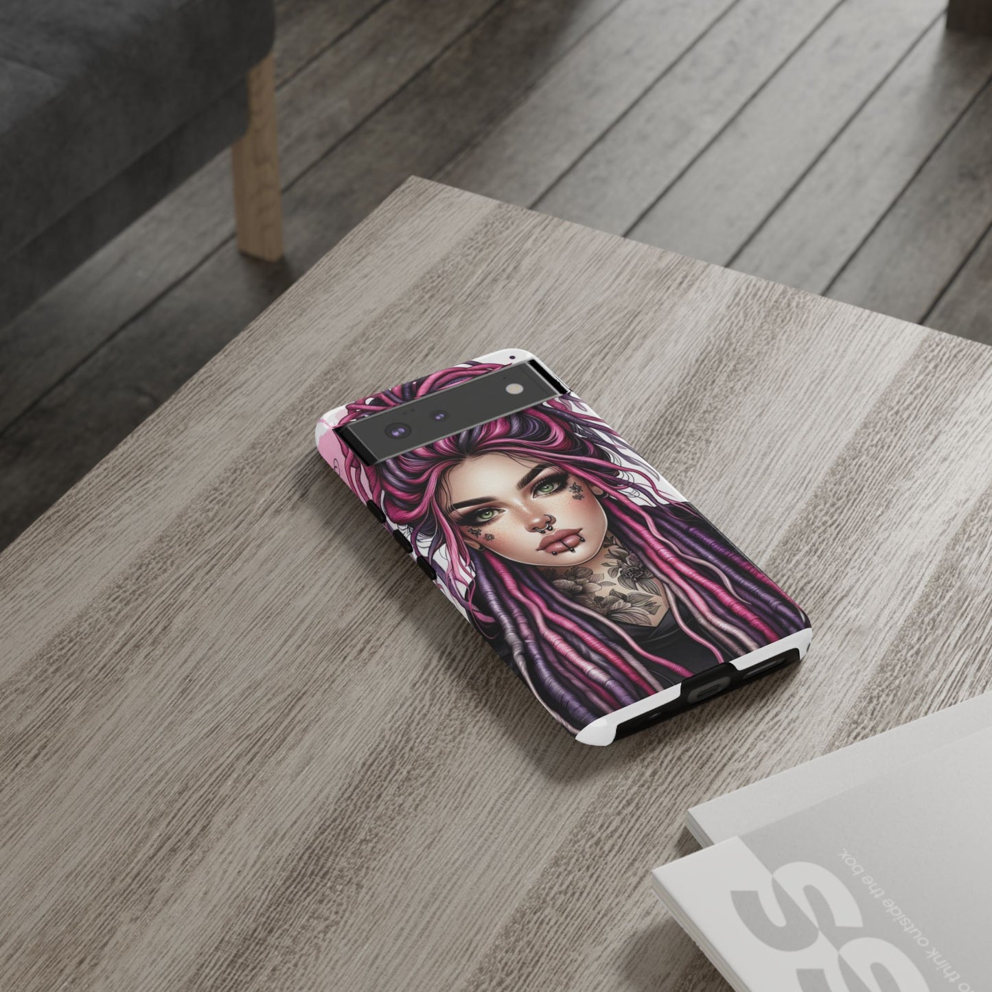 Neon Gothic Beauty Mobile Case