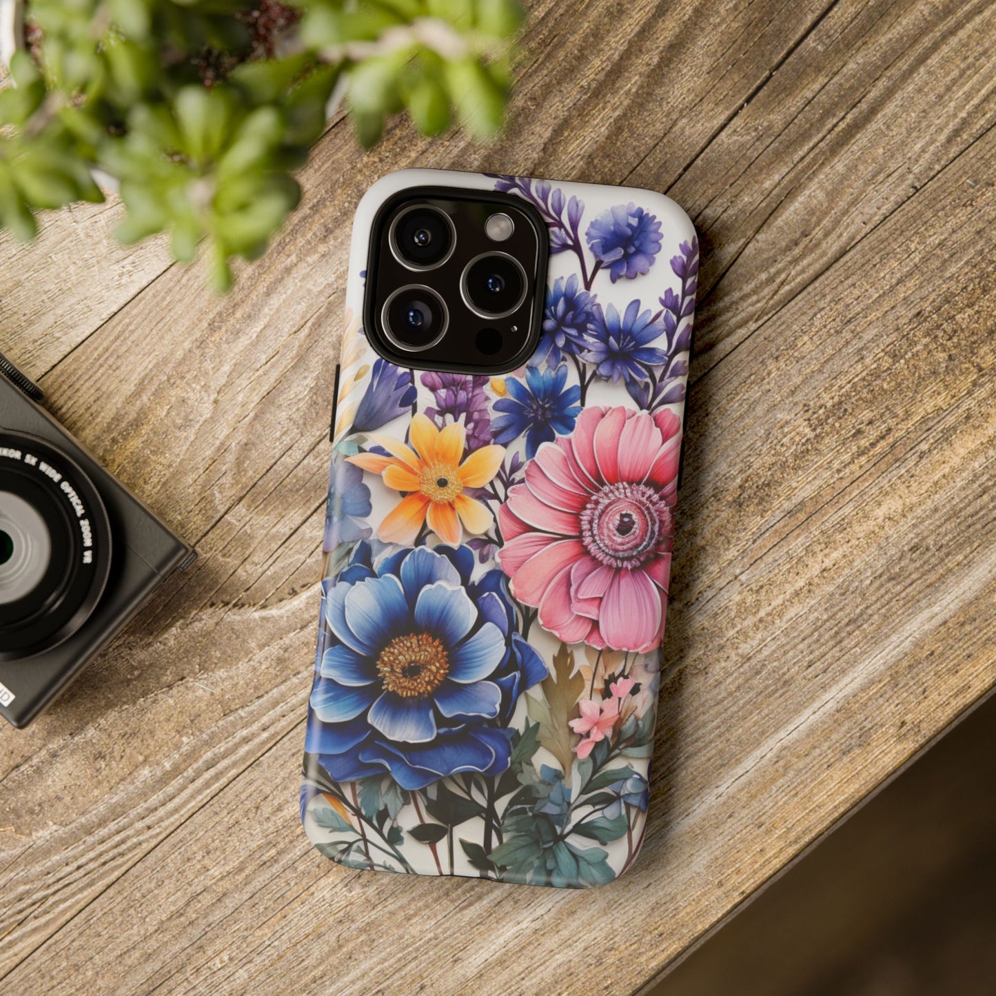 Elegant Floral Bouquet Mobile Case – Vibrant Botanical Art
