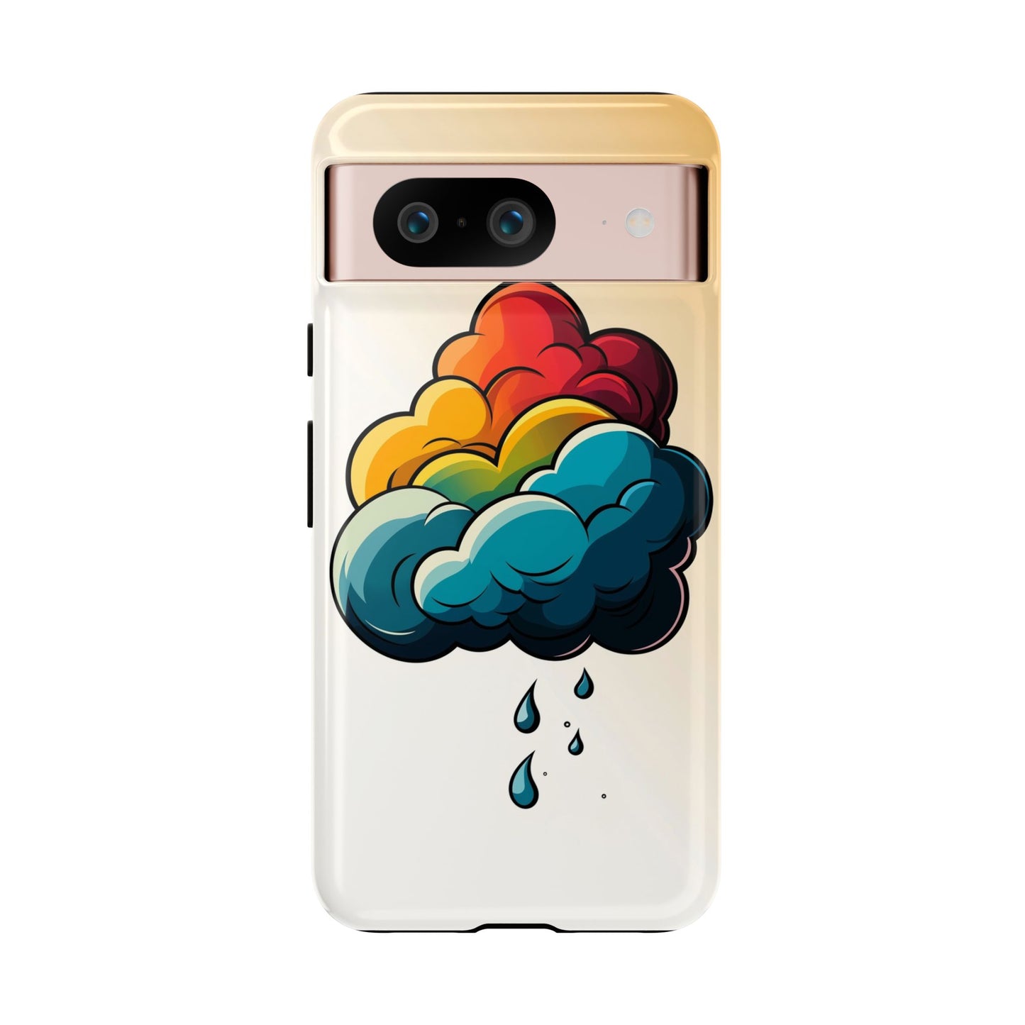 Whimsical Anime Cloud Phone Case for iPhone, Samsung, Google Pixel