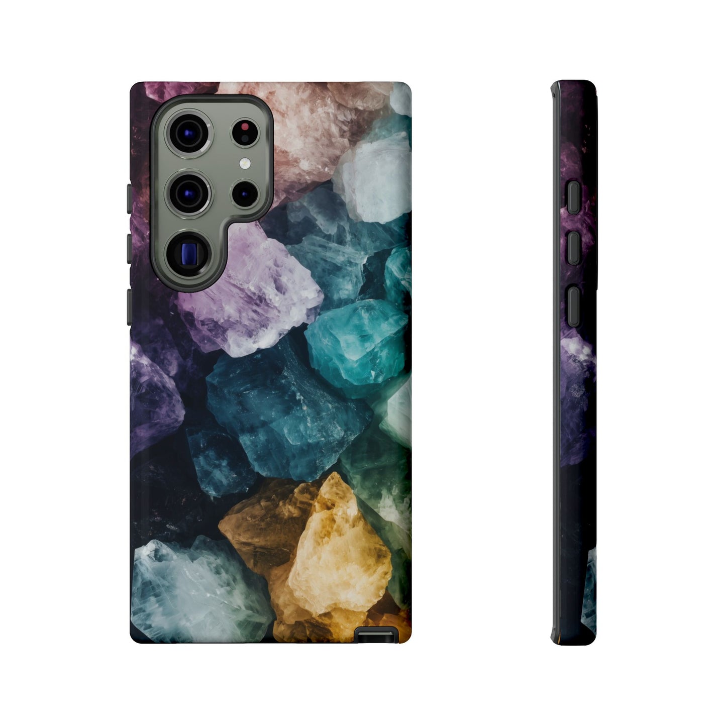 Crystal Gemstone Phone Case for iPhone, Samsung & Google Pixel