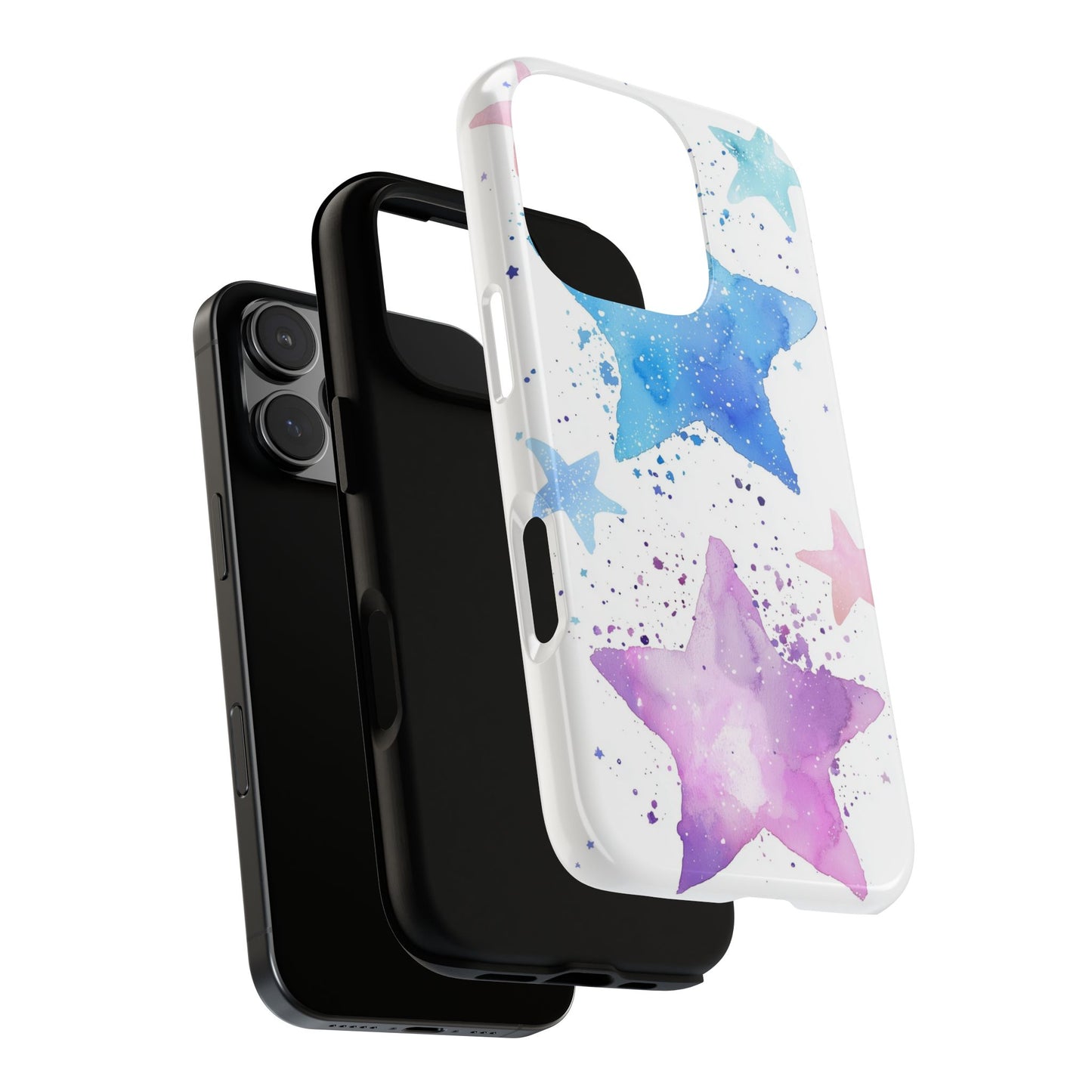 Stardust Whimsy Watercolor Phone Case for iPhone, google Pixel & Samsung