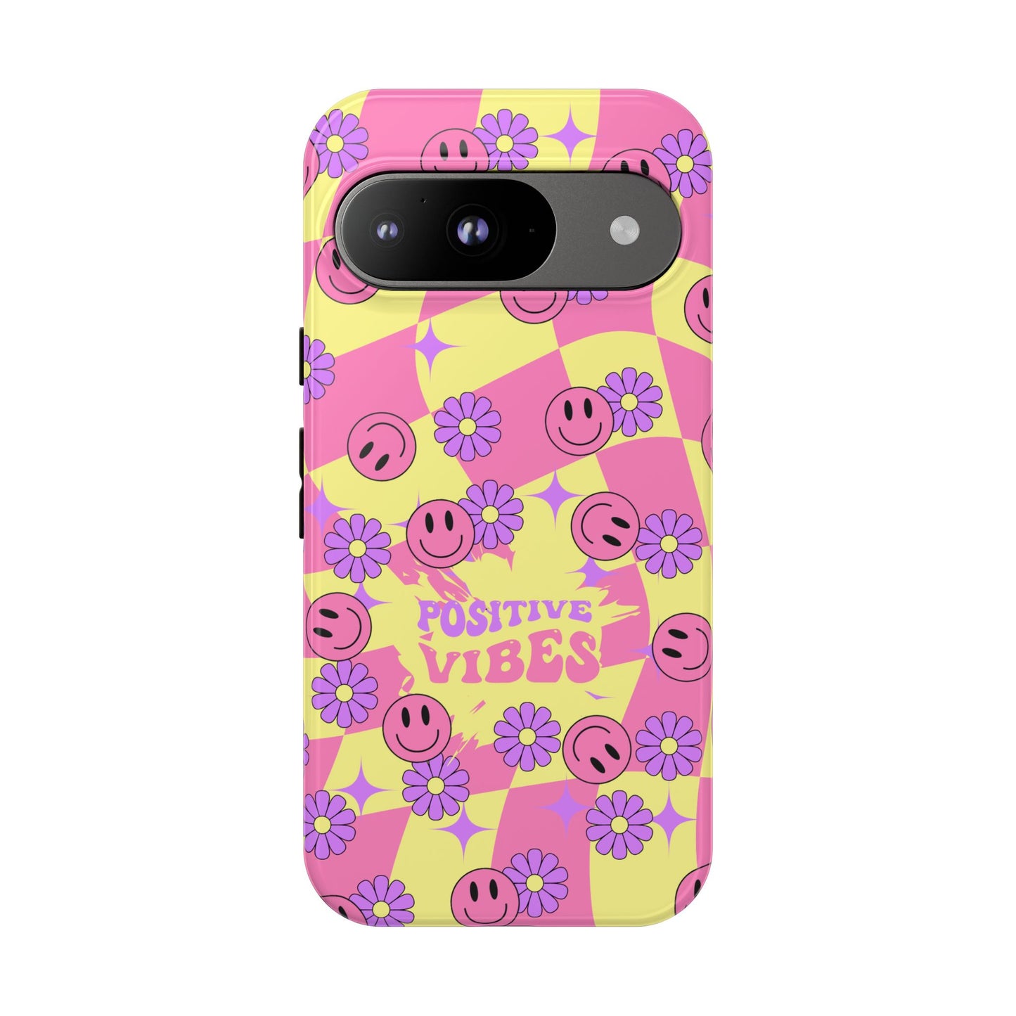Positive Vibes Phone Case β Aesthetic Motivational Cover for iPhone, Samsung & Google Pixel