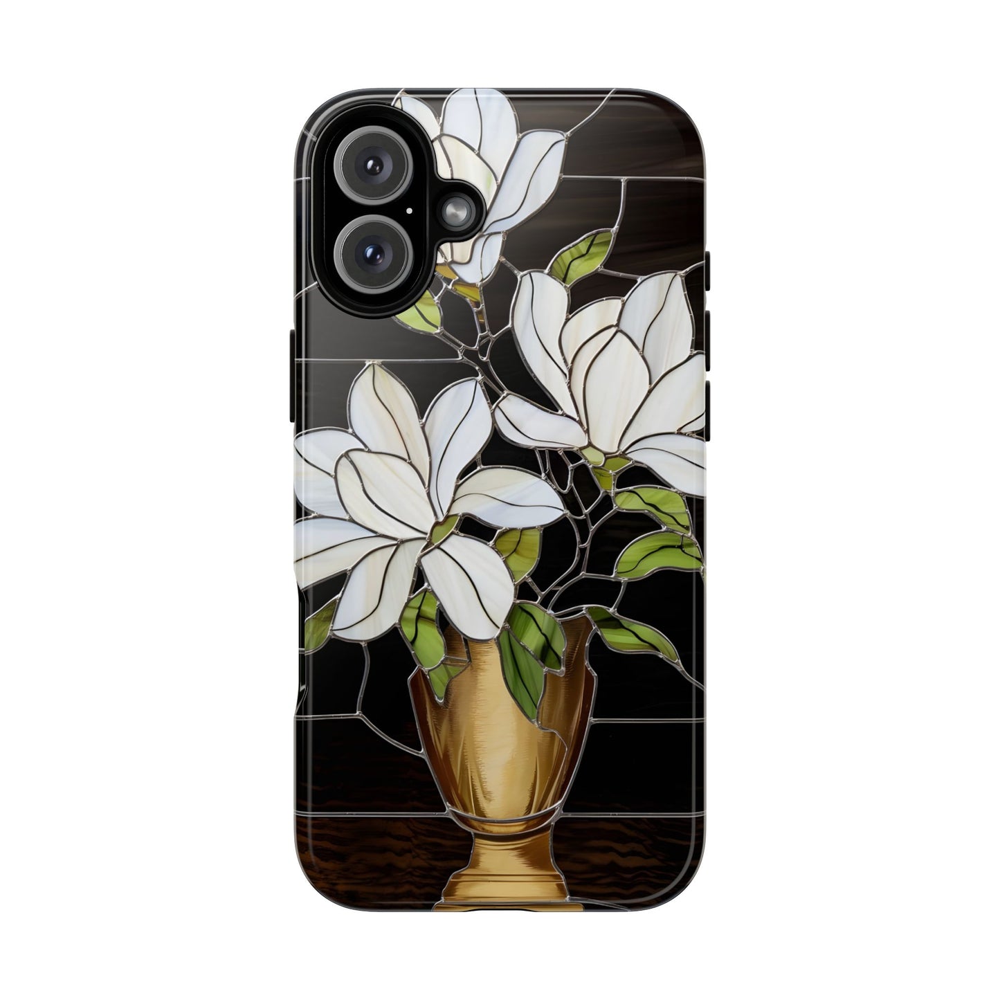 Stained Glass Floral Phone Case