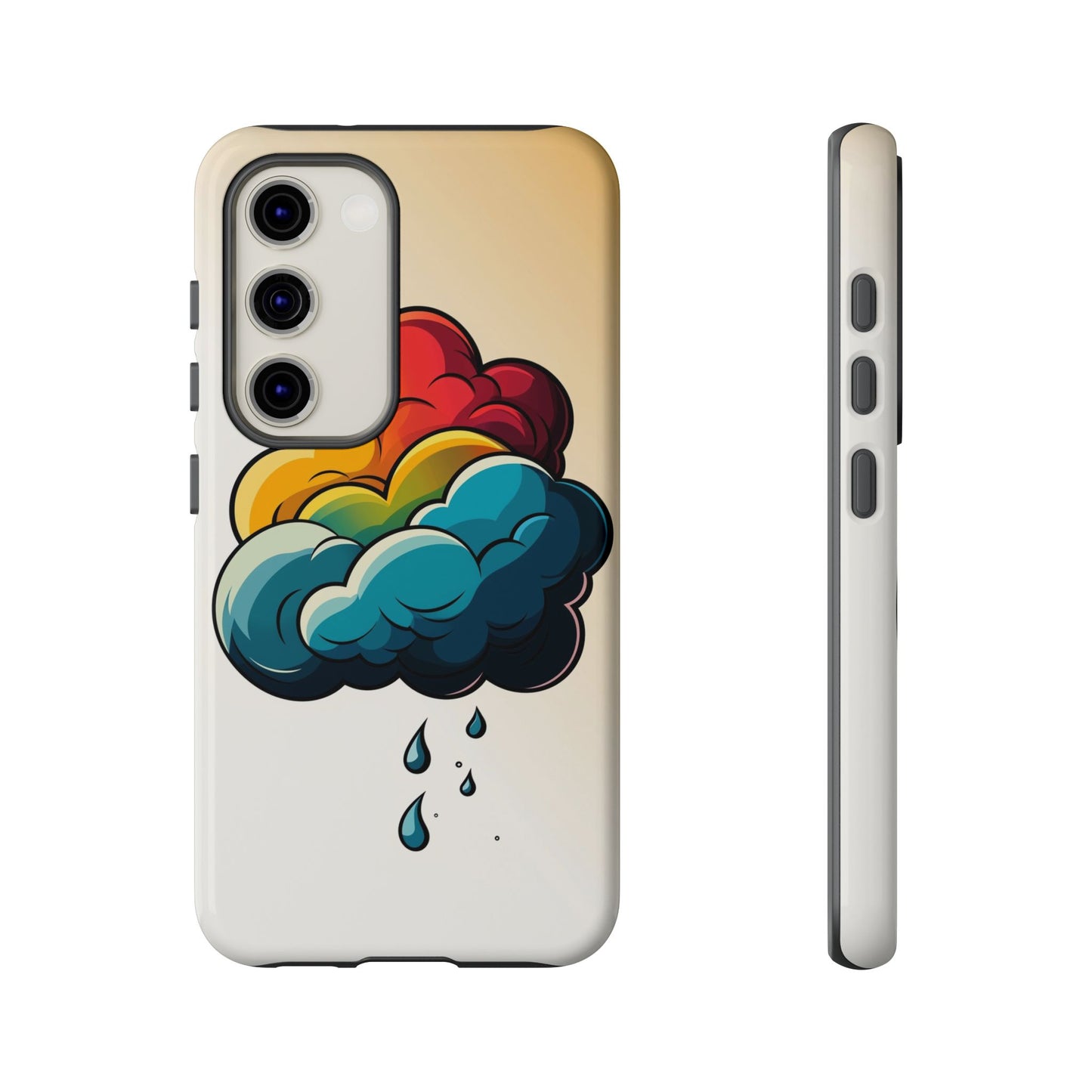 Whimsical Anime Cloud Phone Case for iPhone, Samsung, Google Pixel