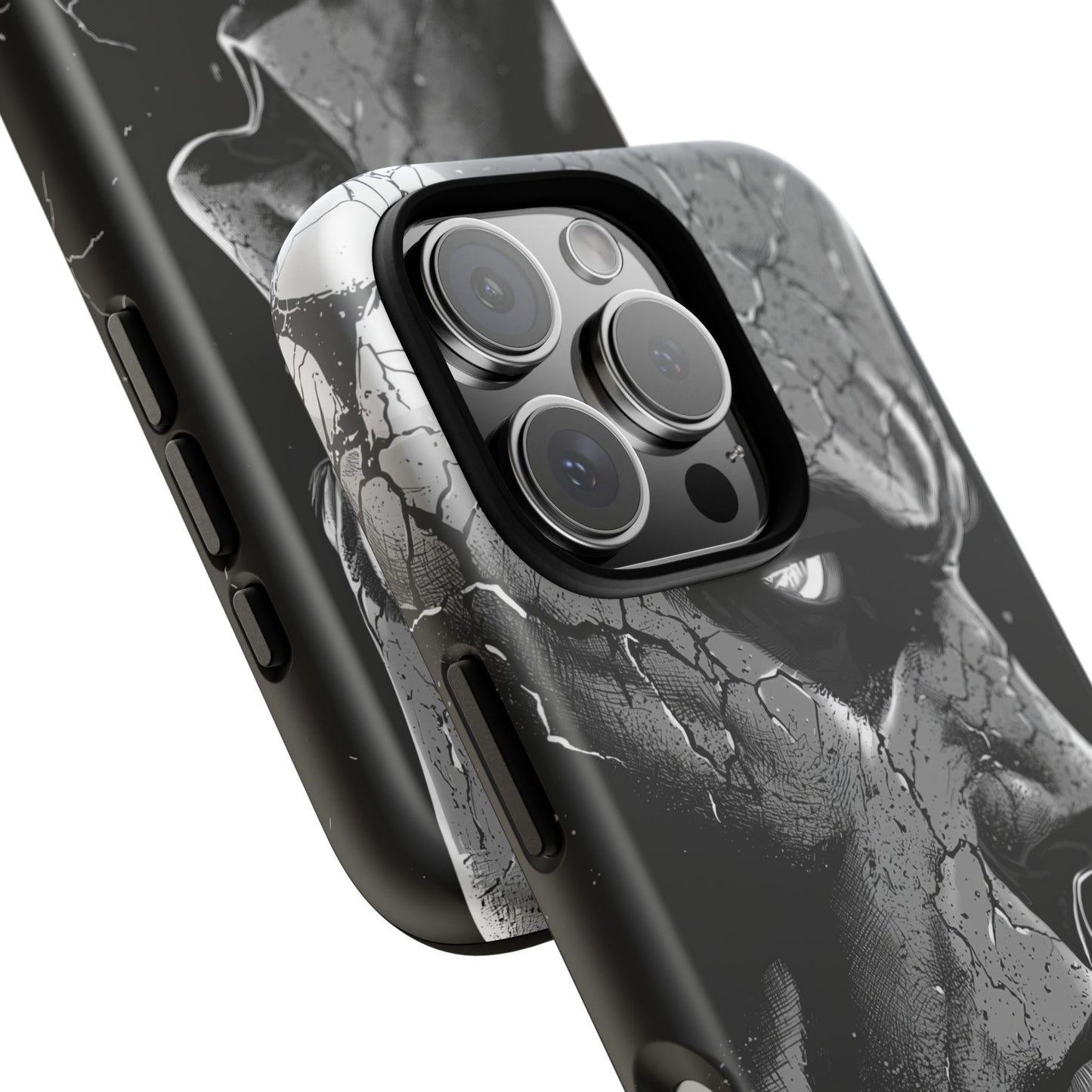 Shattered Reflections of a Symbiotic Soul: The Rise of a Dark Anti-Hero Phone Case for iPhone, Samsung & Pixel