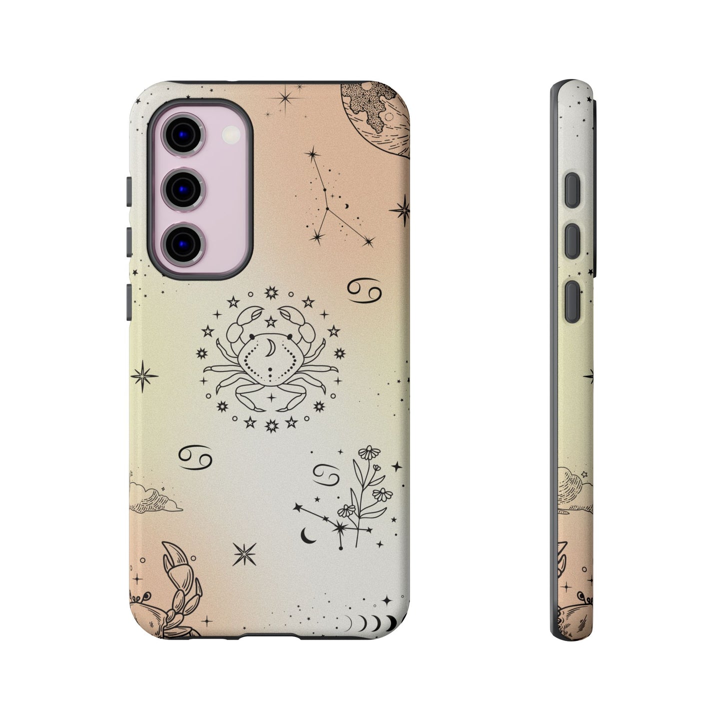 Cancer Zodiac Sign Phone Case β Soft & Protective Shell for iPhone, Samsung & Google Pixel