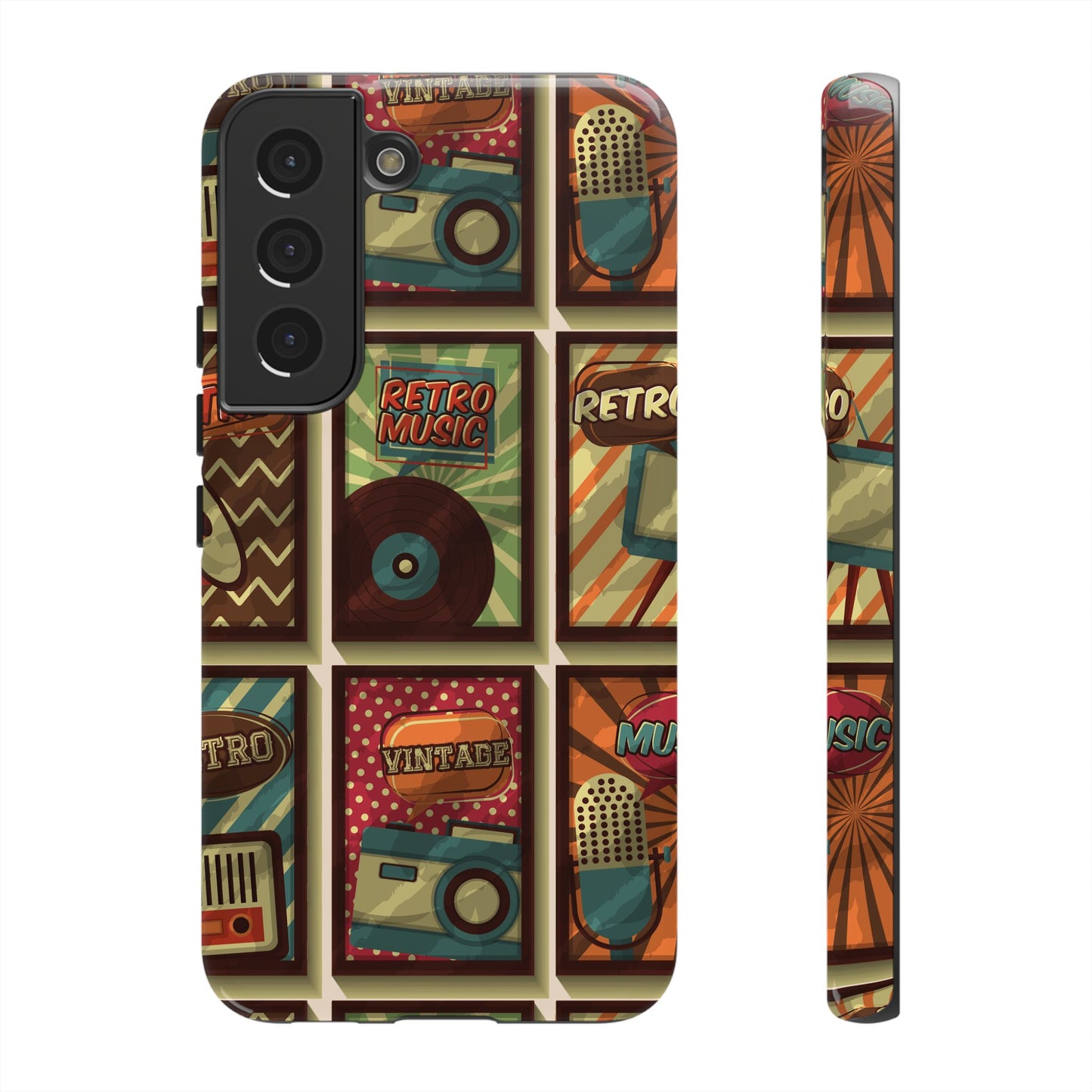 Retro Vintage Poster Phone Case β Aesthetic Nostalgic Design for iPhone, Samsung & Google Pixel