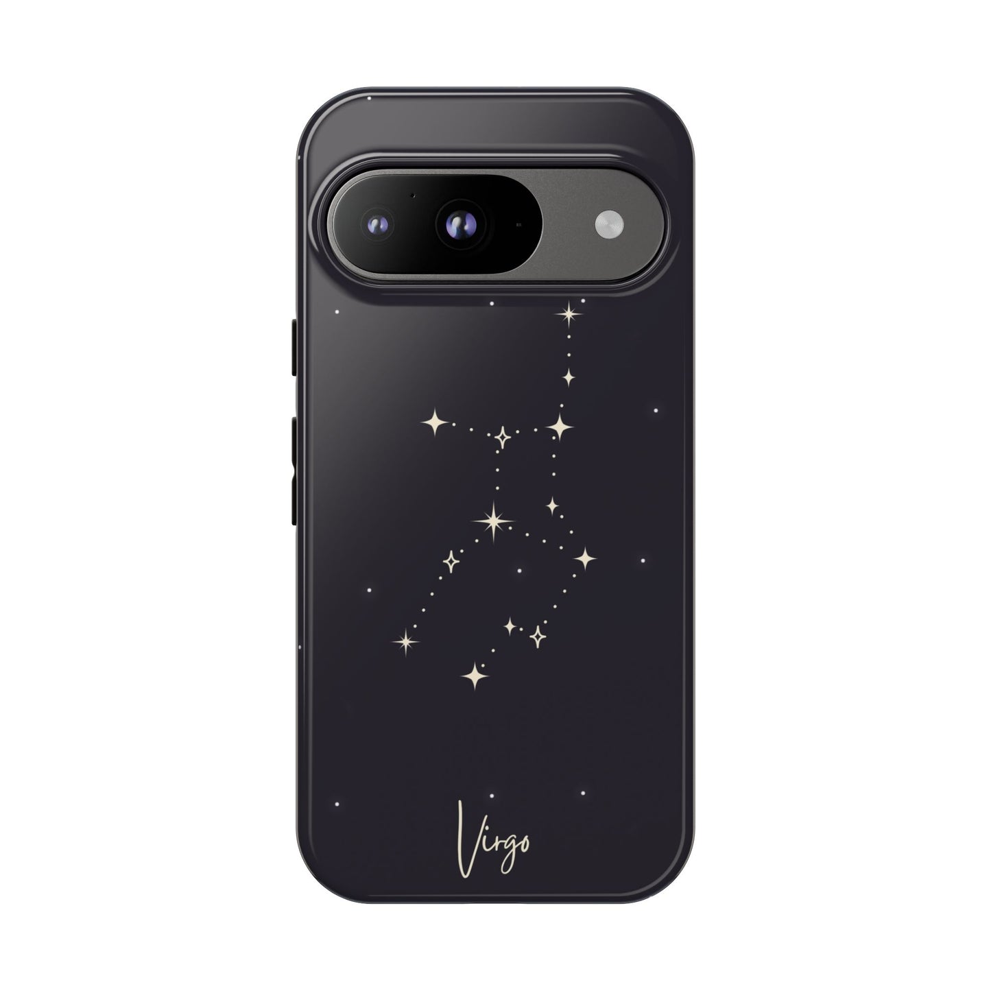 Virgo Astrology Phone Case – Elegant Starry Zodiac Art – Cosmic Style for iPhone, Samsung & Google Pixel
