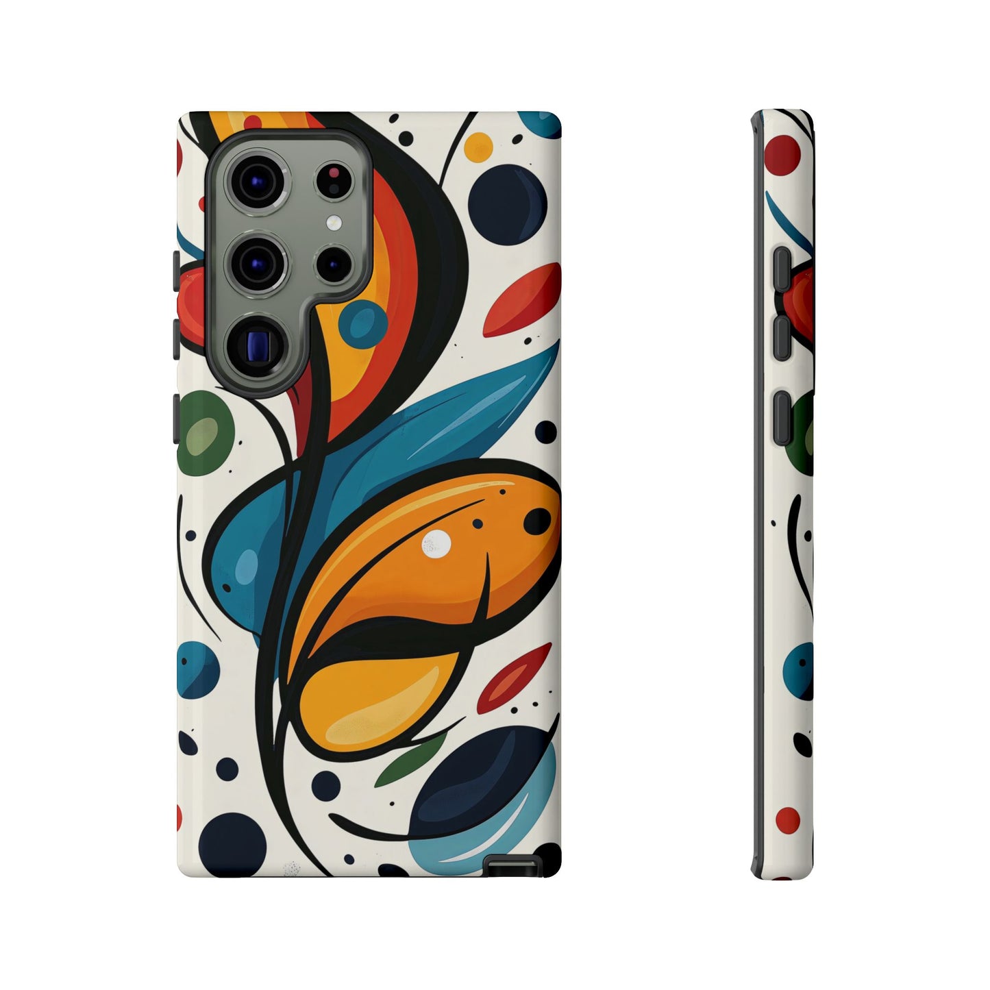 Vibrance Bloom – Bold Abstract Burst Phone Case for iPhone, Google Pixel, Samsung