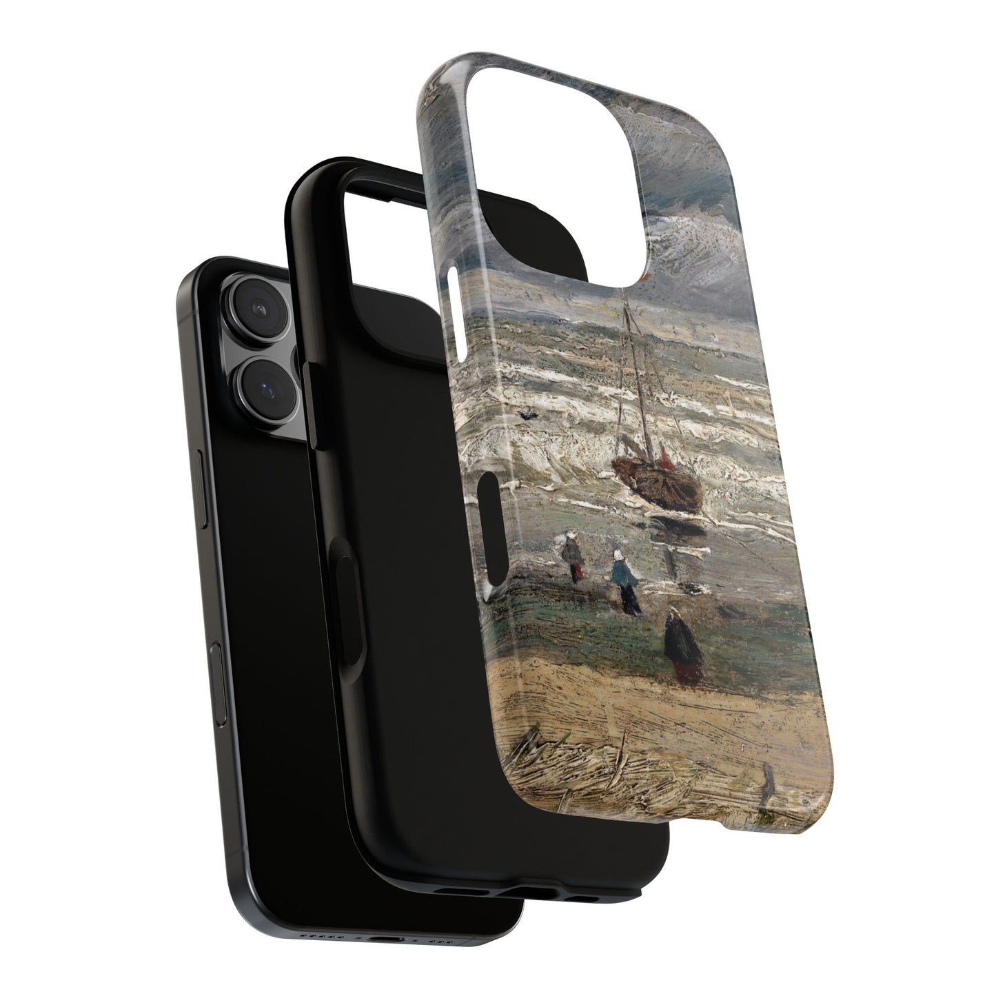 Vincent Van Gogh Phone Case - iPhone, Samsung, Google Pixel Cover - Ocean & Boat Painting Phone Case - Van Gogh Art Gift - Nautical Phone Case, Coastal Life Lover Gift