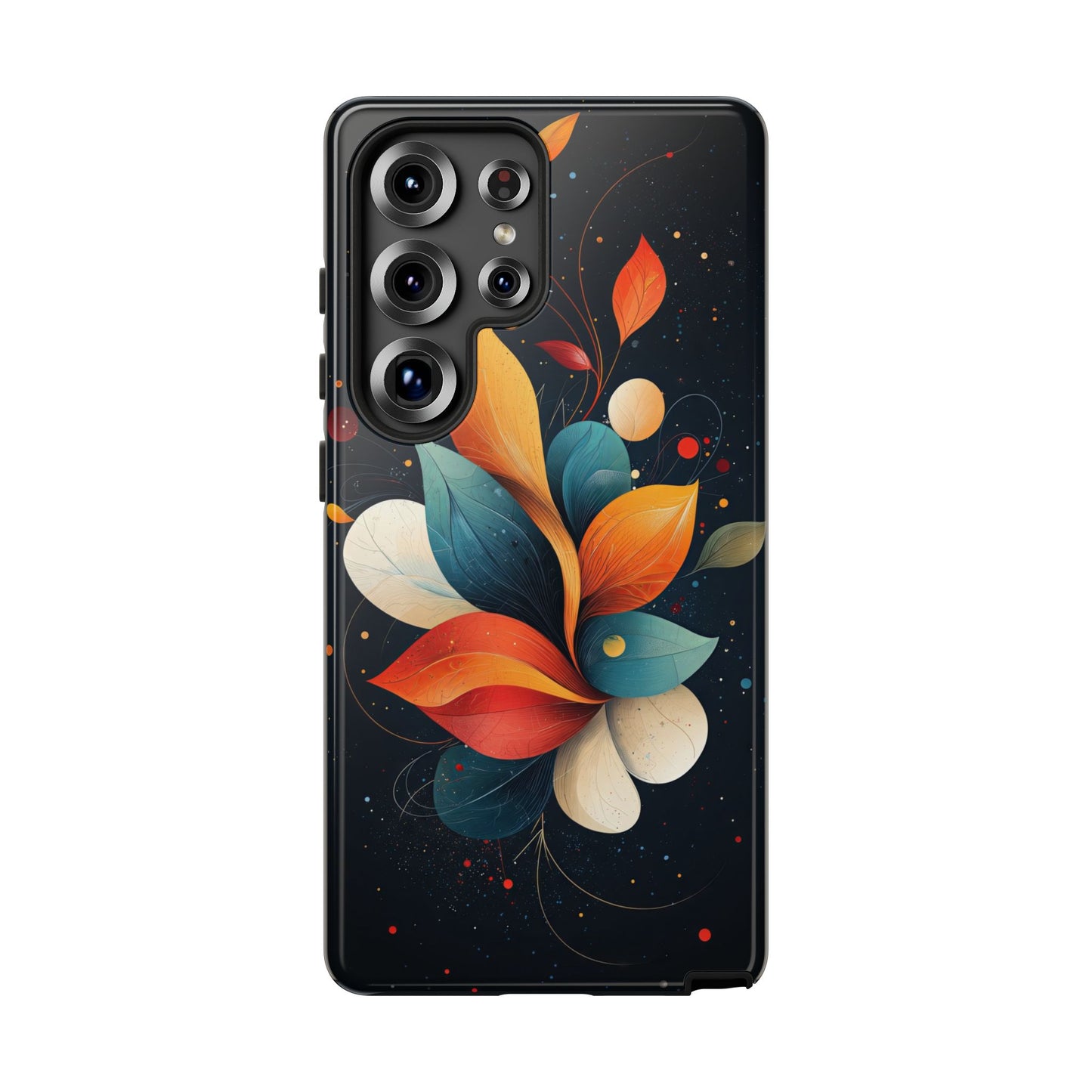 Midnight Bloom – Cosmic Floral Phone Case for iPhone, Pixel & Samsung