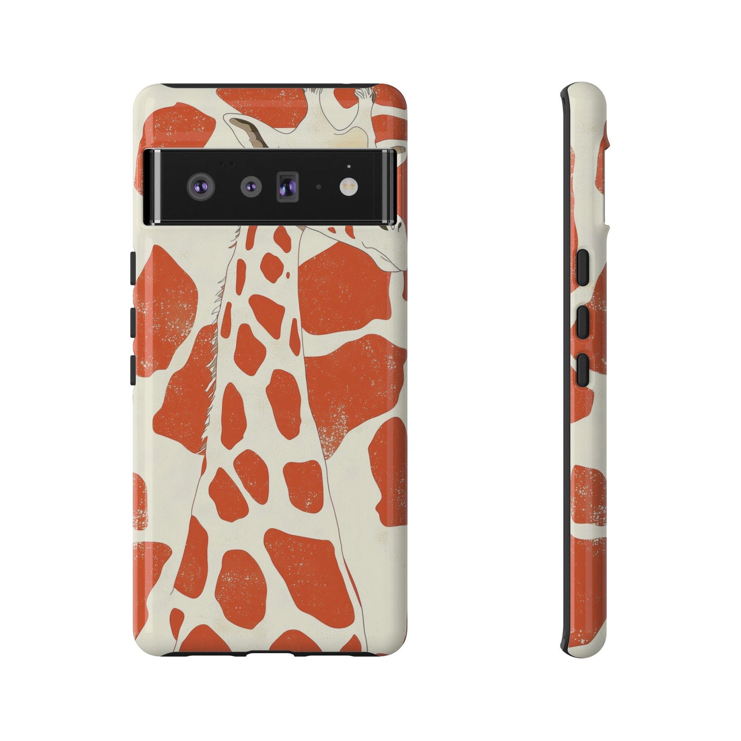 Minimalist Giraffe Print Phone Case β Earthy & Elegant for iPhone, Pixel & Samsung