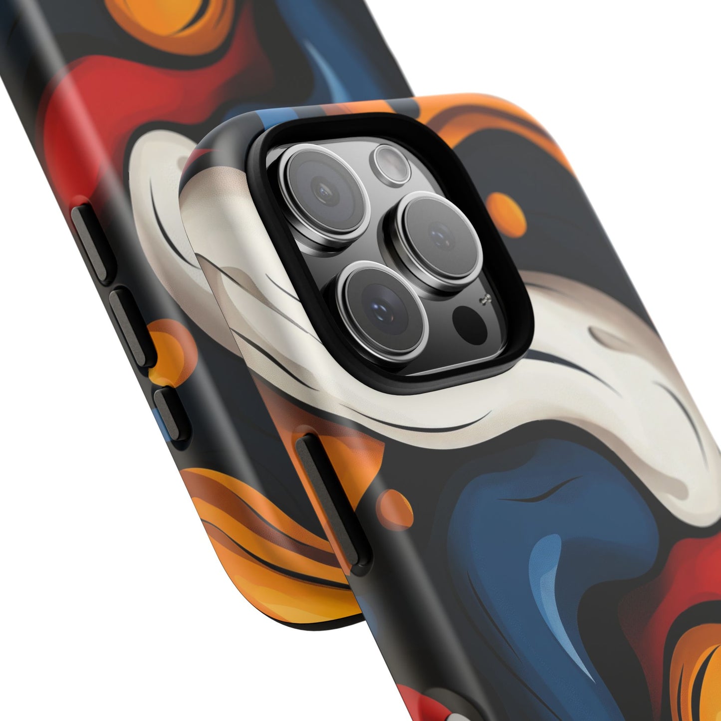 Liquid Pop Abstract Case – Bold Swirl Design for iPhone, Google Pixel & Samsung