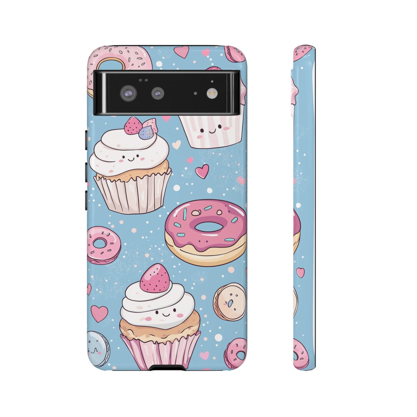 Pastel Kawaii Treats: Anime Dessert Phone Case for iPhone, Samsung, Google Pixel