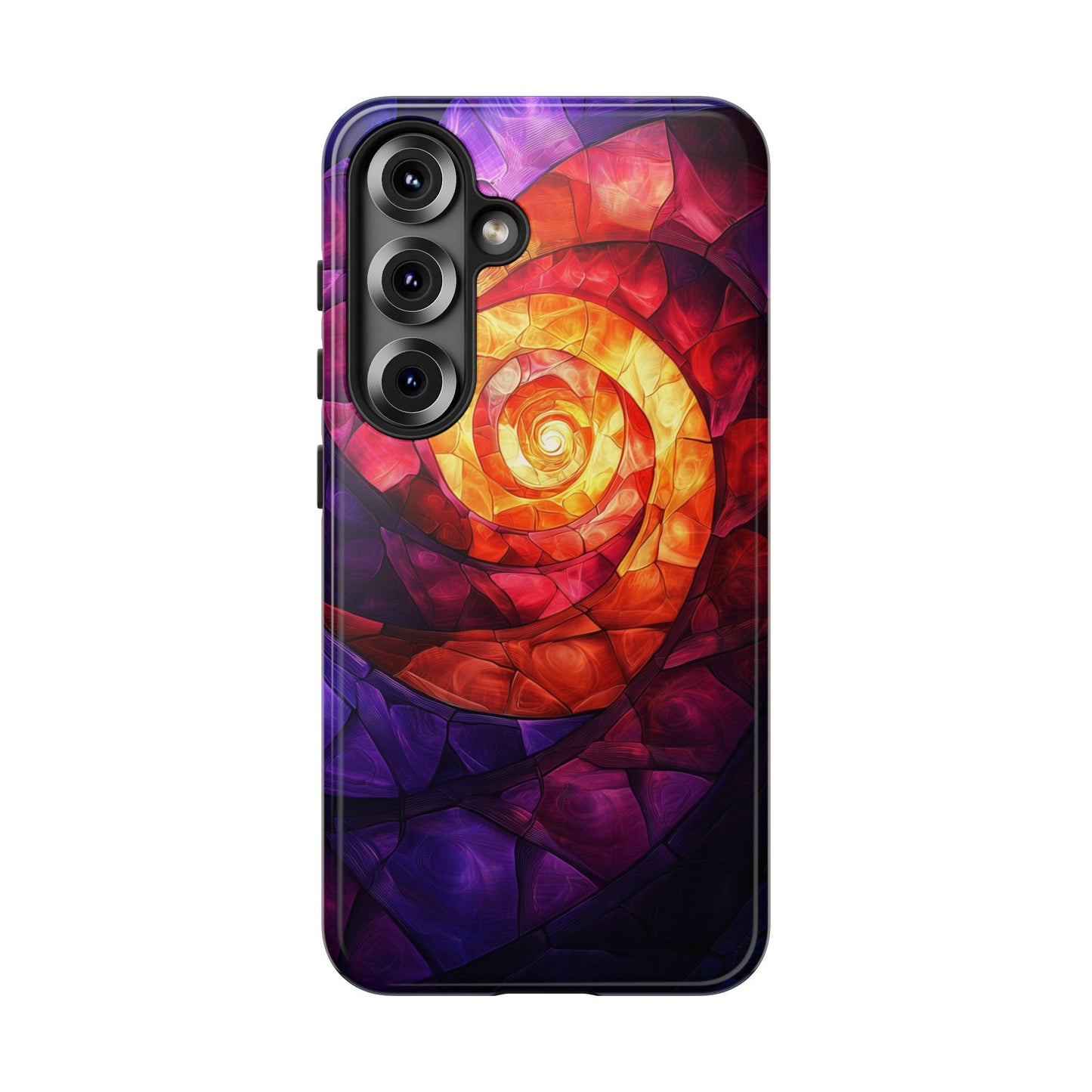 Retro Spiral Psychedelic Phone Case for iPhone, Samsung & Pixel